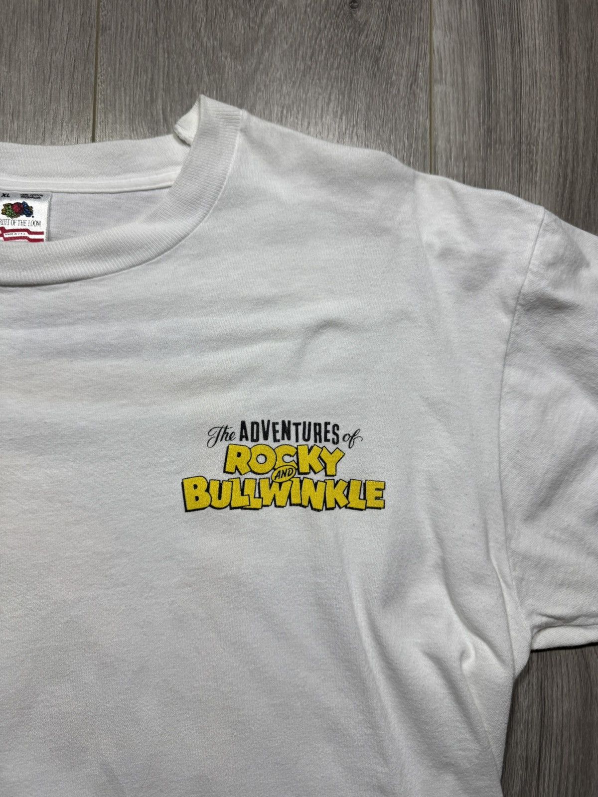 Vintage Adventures of rocky and bullwinkle CLASSIC STUFF vintage 90s Size US XL / EU 56 / 4 - 3 Thumbnail