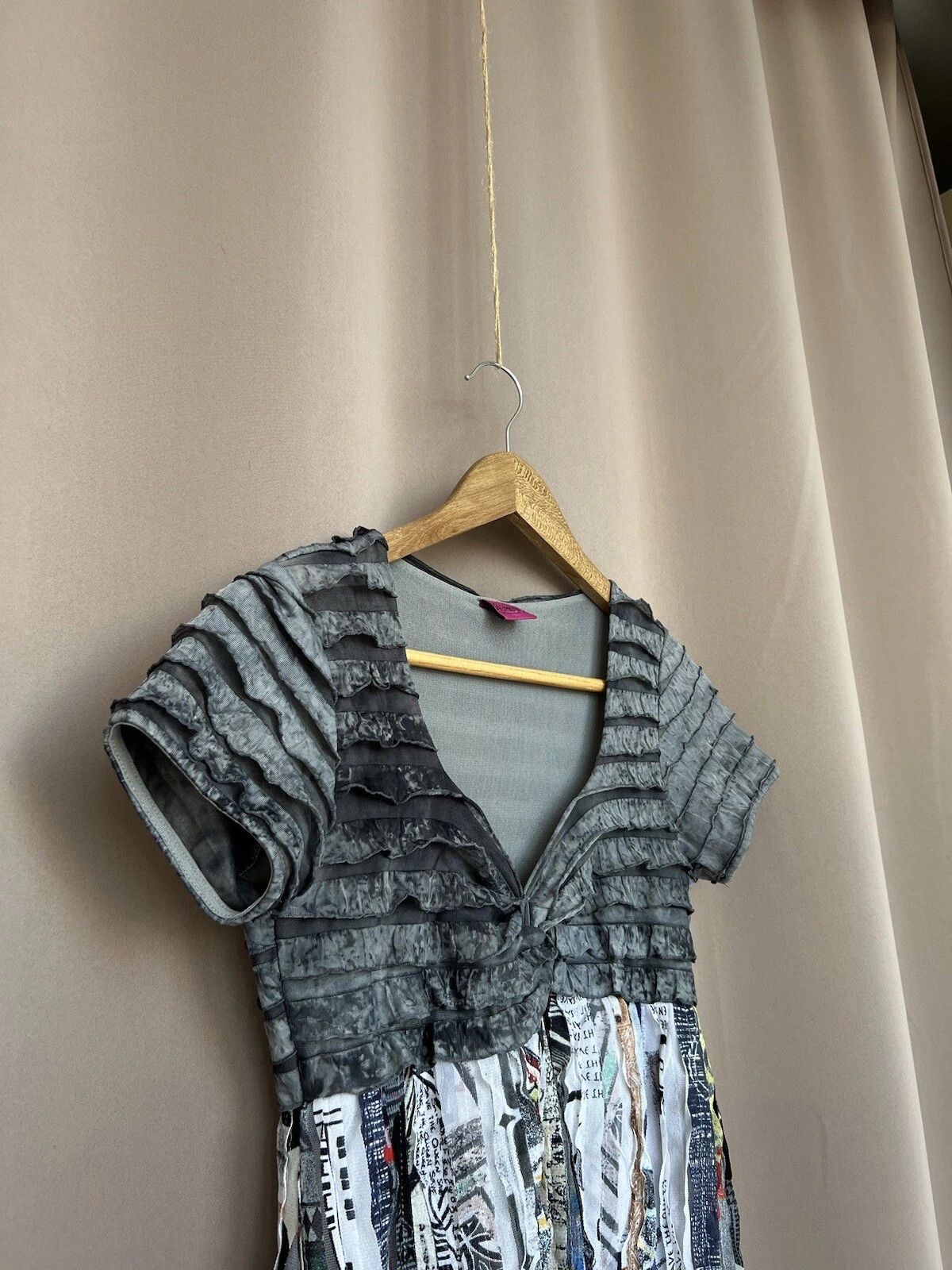 Other Save The Queen Midi Dress Size L Short Sleeve Multicolor Size L / US 10 / IT 46 - 3 Thumbnail