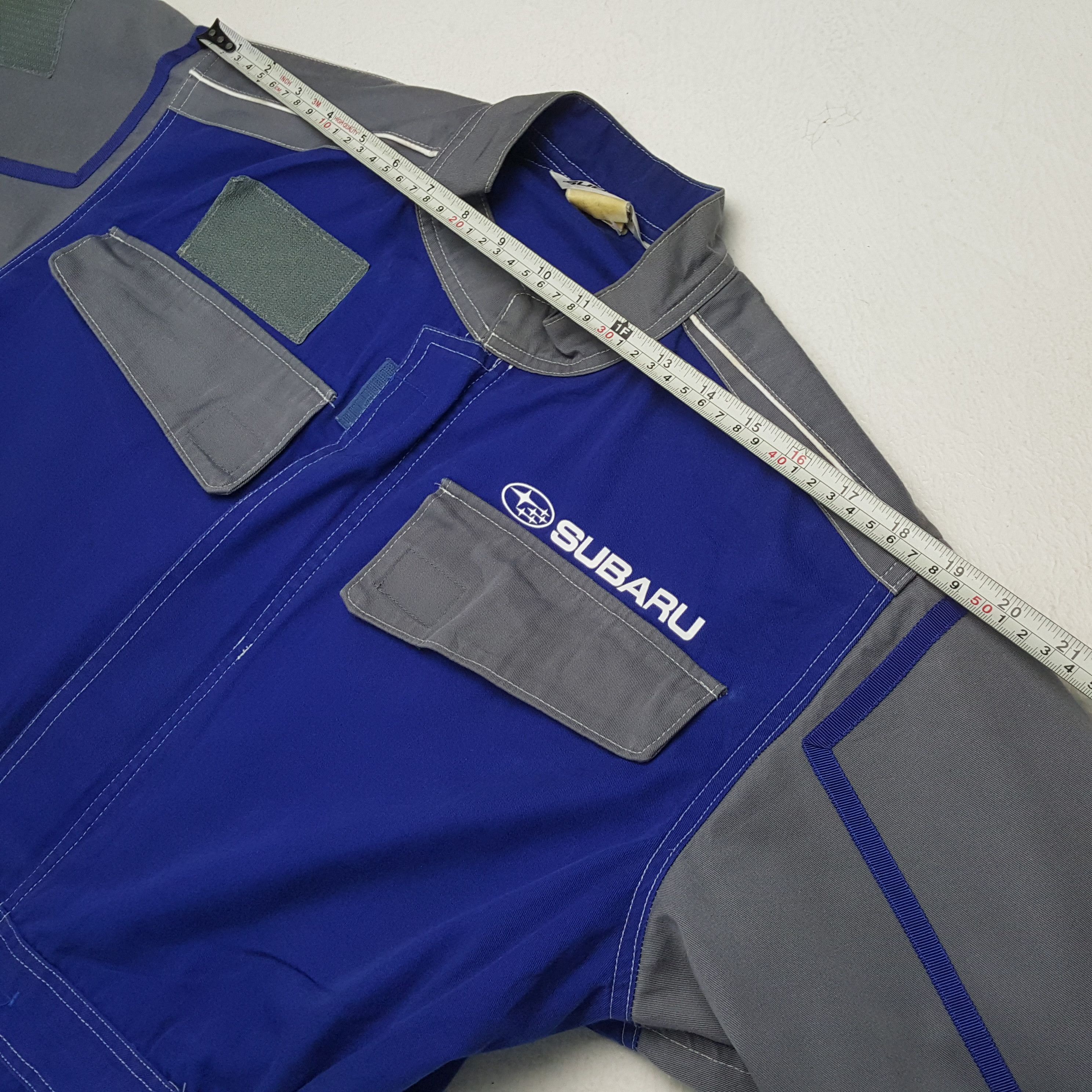 Japanese Brand × Vintage SUBARU Japanese Motorsports Custom Art Coverall Jacket Size US M / EU 48-50 / 2 - 9 Thumbnail