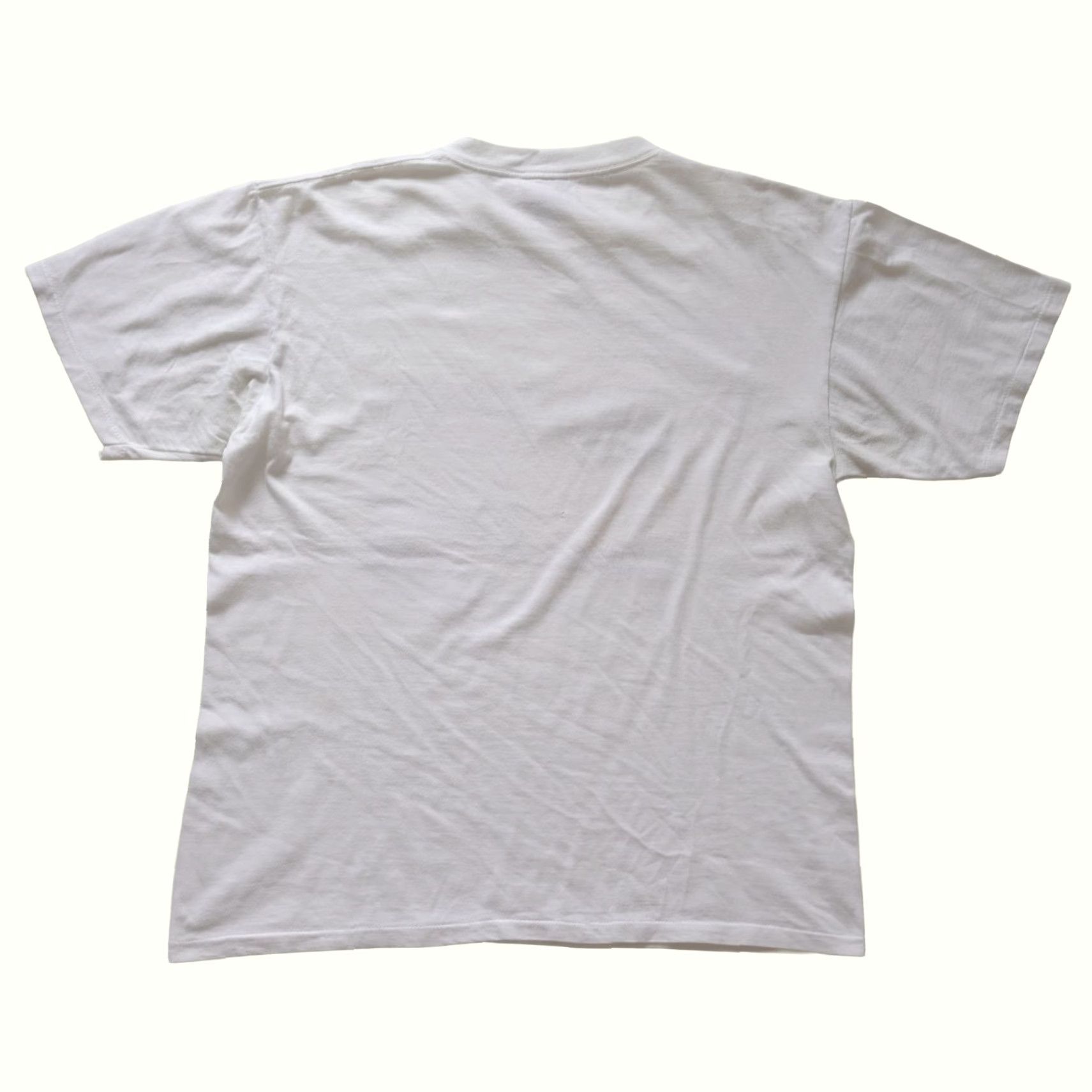 Vintage VINTAGE ONEITA CEVROLETE CORVETTE T SHIRT 1996 GRAPHIC 90s MEN SZ L White Cotton Logo Short Sleeve Crew Neck Mens Size US L / EU 52-54 / 3 - 3 Thumbnail