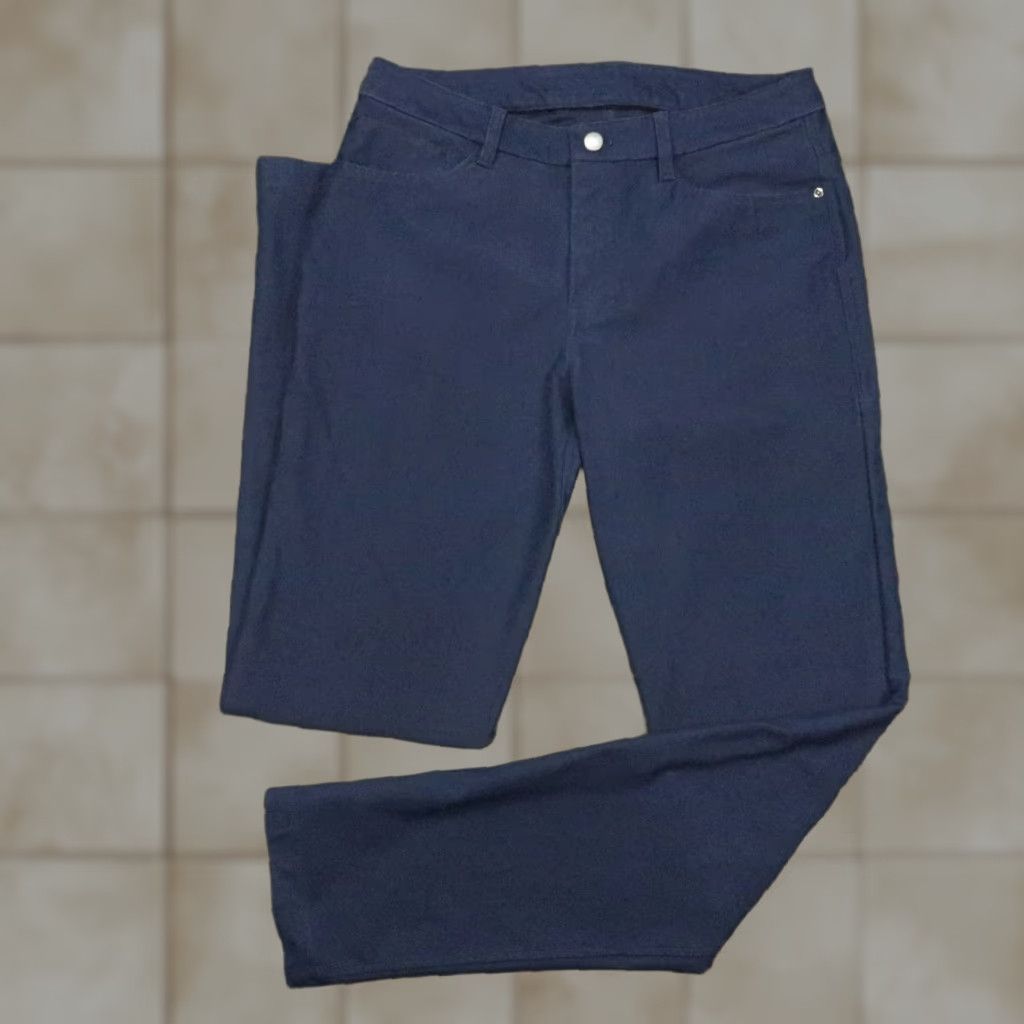 Lululemon Lululemon Pants Men 30x33 Blue ABC Utilitech Slim 5 Pocket Chino Size US 30 / EU 46 - 1 Thumbnail