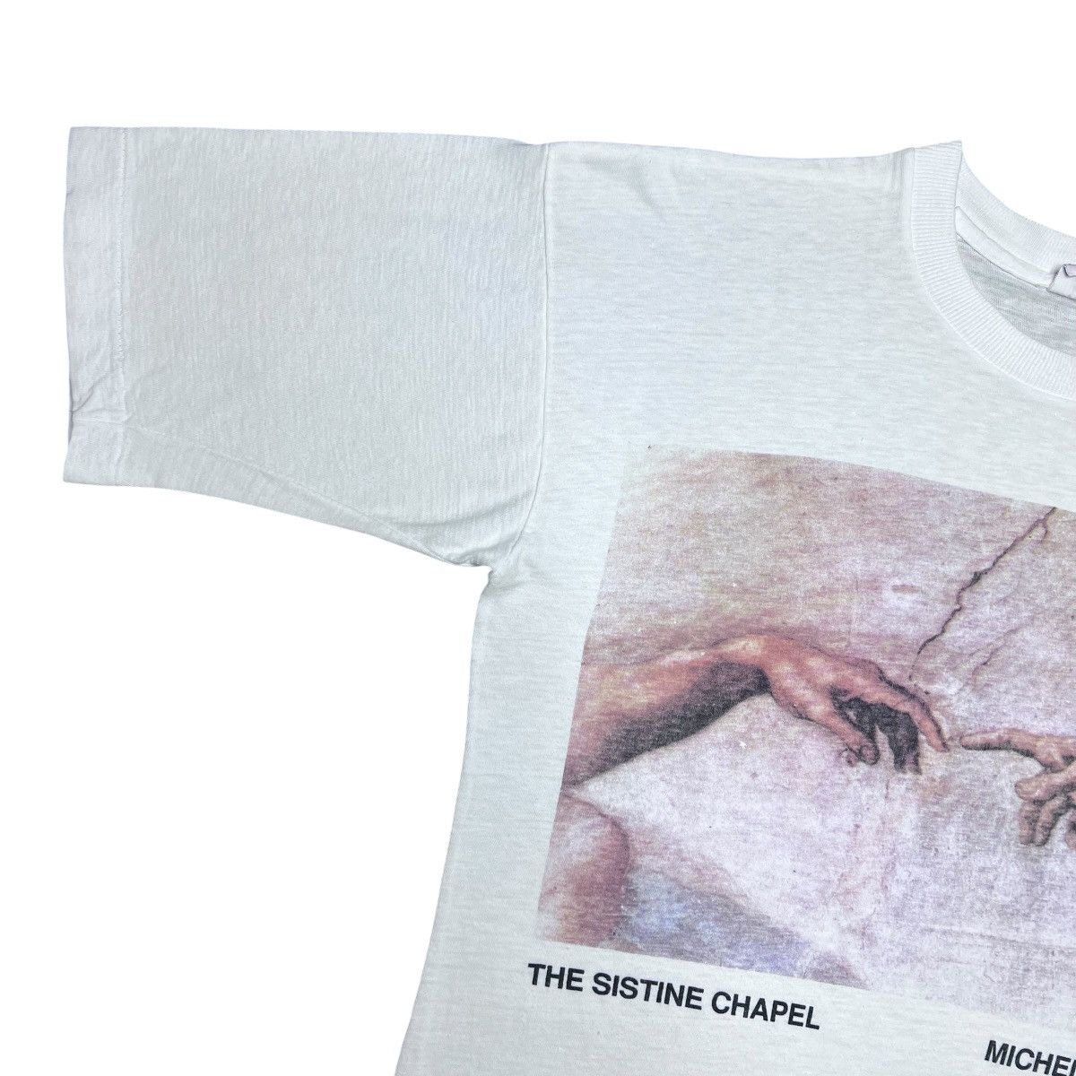 Other 90s Creation Of Adam Michelangelo The Sistine Chapel Art Tee Size US M / EU 48-50 / 2 - 8 Thumbnail
