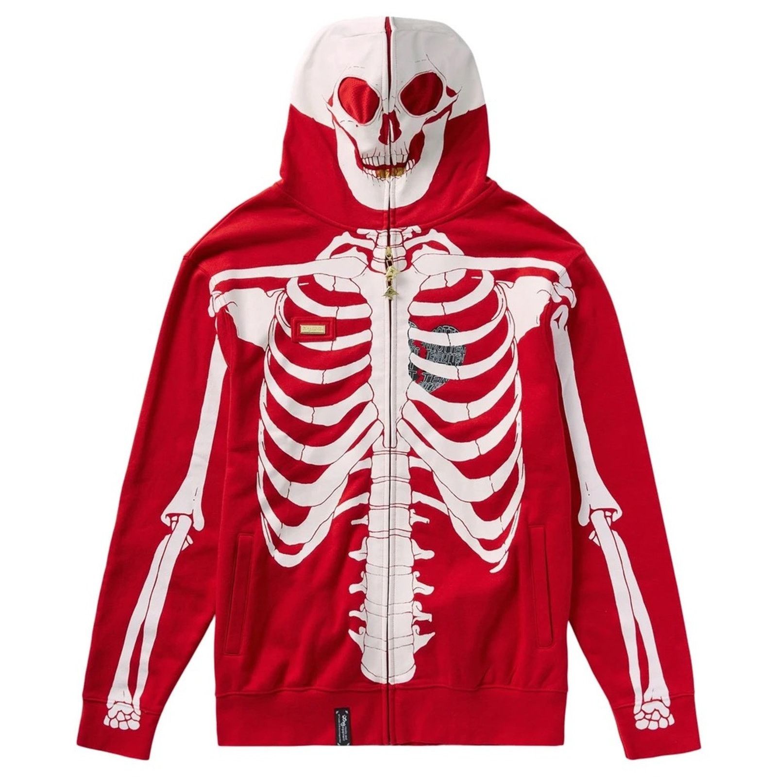 LRG Dead Serious Hoodie Red XXL