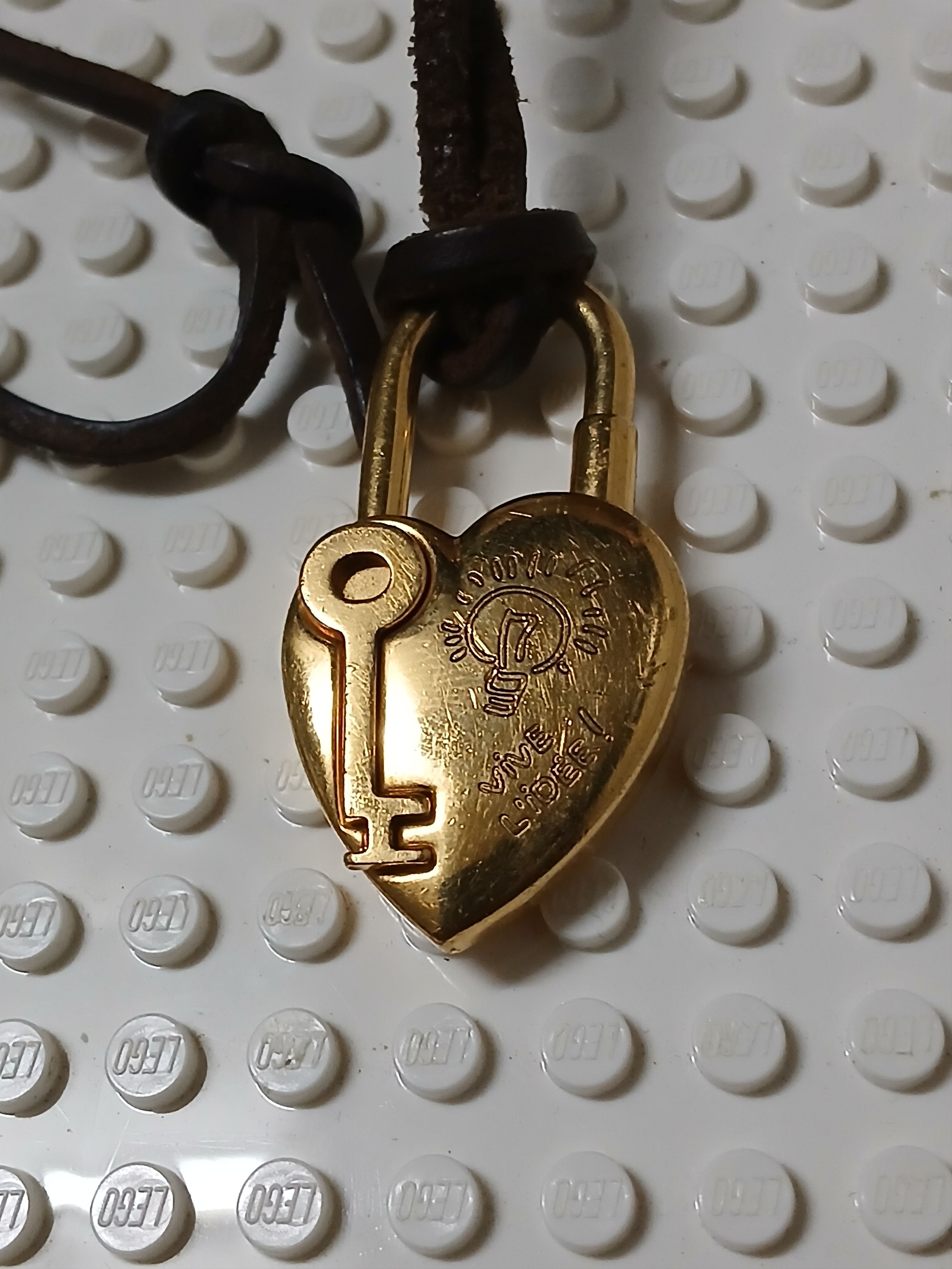 Hermes Hermes Cadena Padlock Fantasy Heart Gold Lock Limited 2004 Size ONE SIZE - 3 Thumbnail
