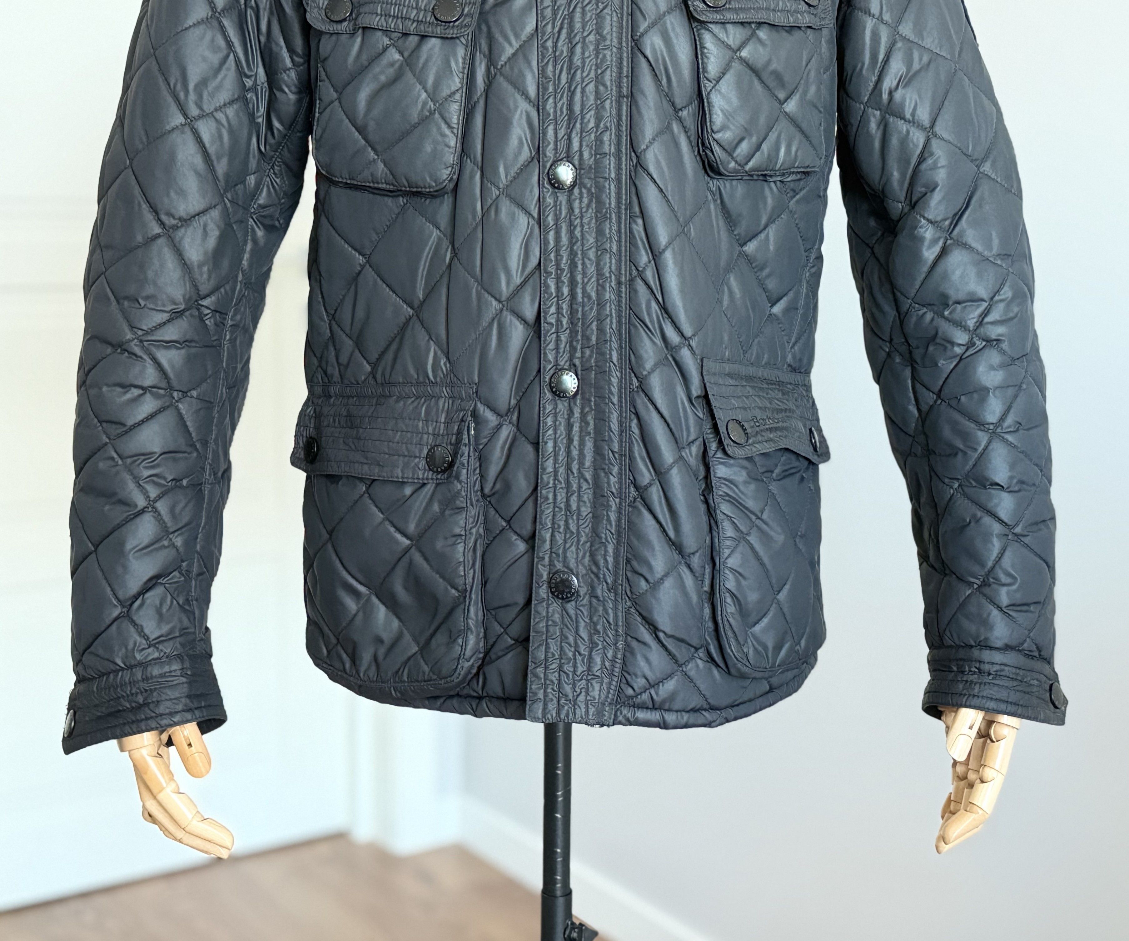 Barbour BARBOUR Motor Cycling Quilt International Jacket Size L Navy Size US L / EU 52-54 / 3 - 5 Thumbnail