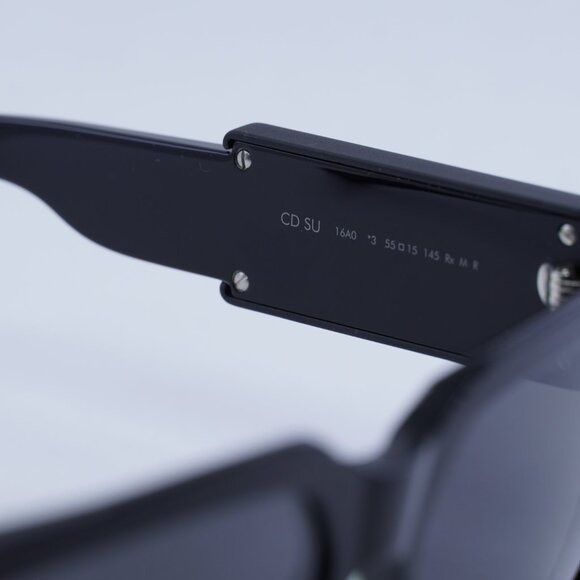 Dior 🕶️ New Dior CD SU 16A0 Sunglasses - Black Frame, Smoke Size ONE SIZE - 7 Thumbnail