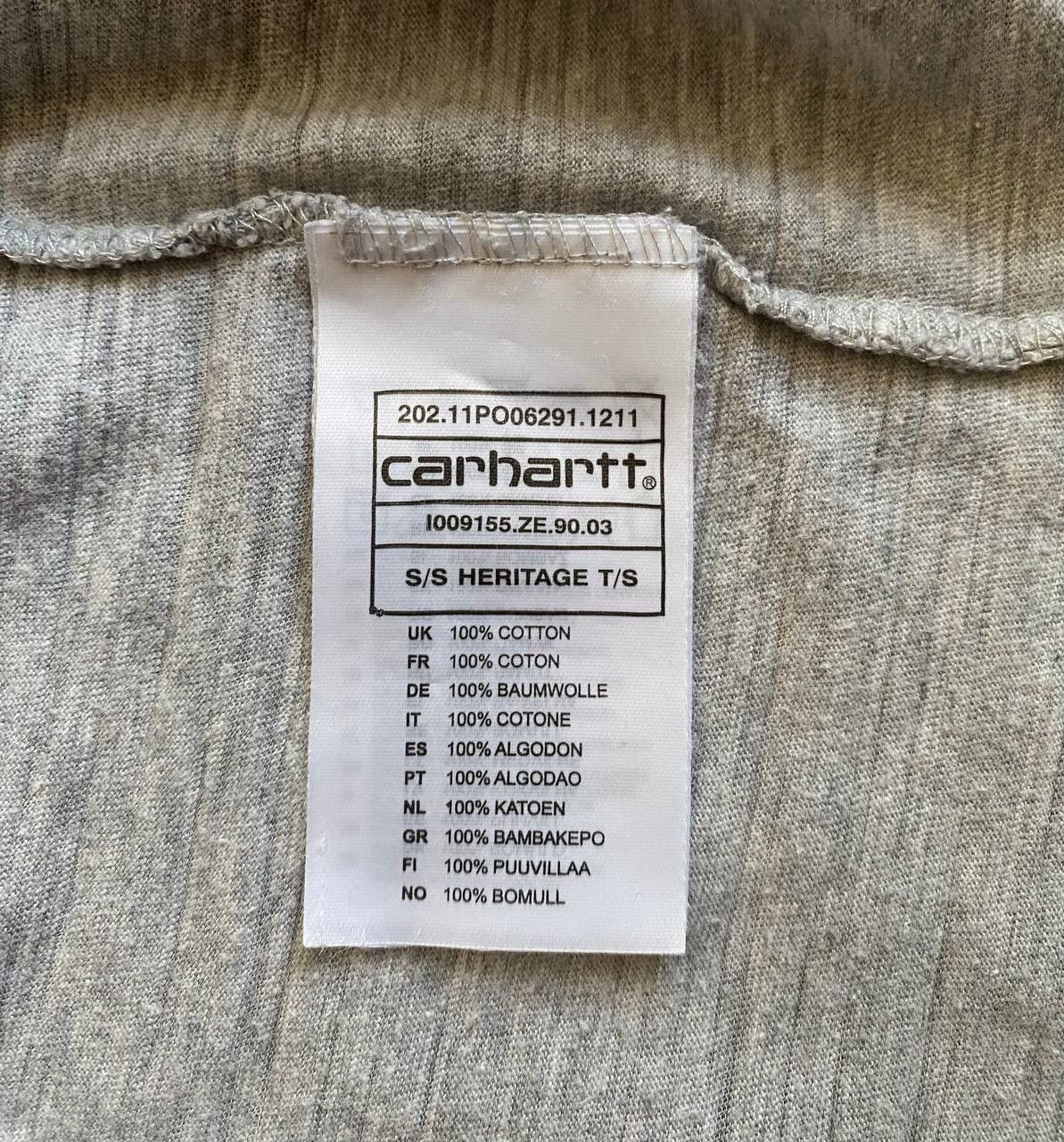 Carhartt Carhartt S/S Heritage T/S Size US S / EU 44-46 / 1 - 4 Thumbnail