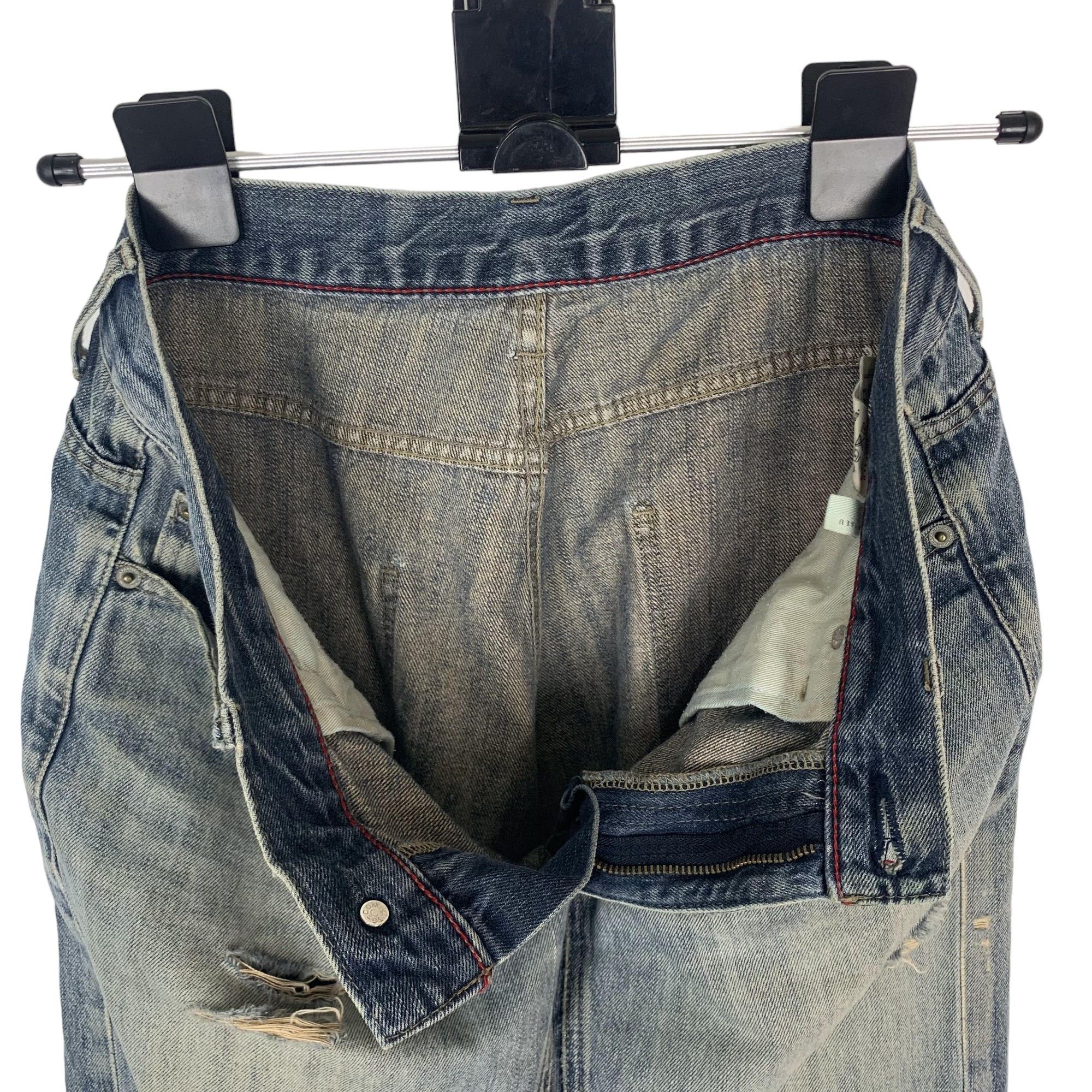 Japanese Brand Vintage 90s Topvalu Japan Slim fit Jeans Streetwear Size US 30 / EU 46 - 4 Thumbnail
