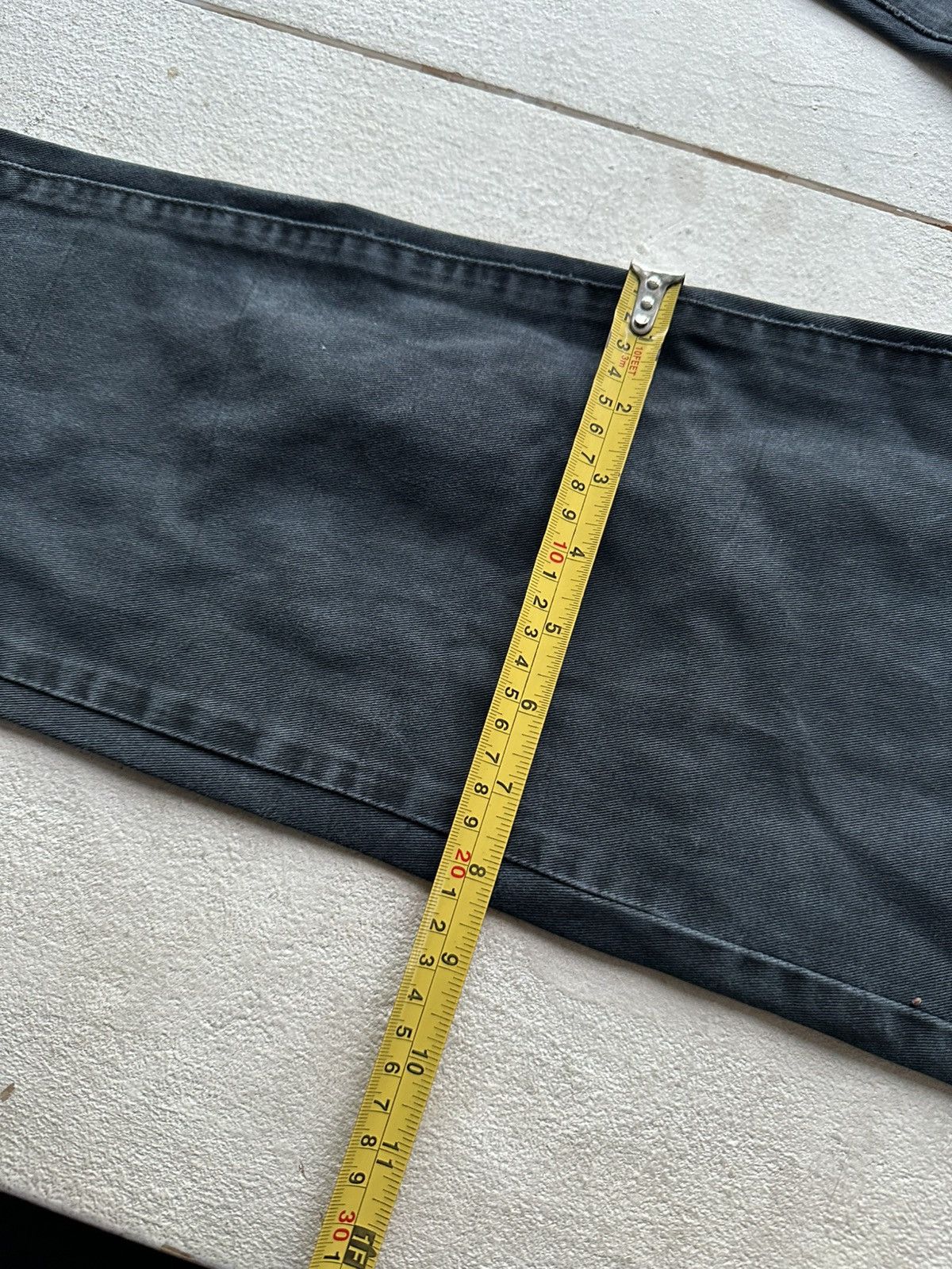 Armani 🚨Y2K WOMEN ARMANI JEANS WITH LOGO AVANT GARDE DENIM PANTS Size 29" - 18 Thumbnail