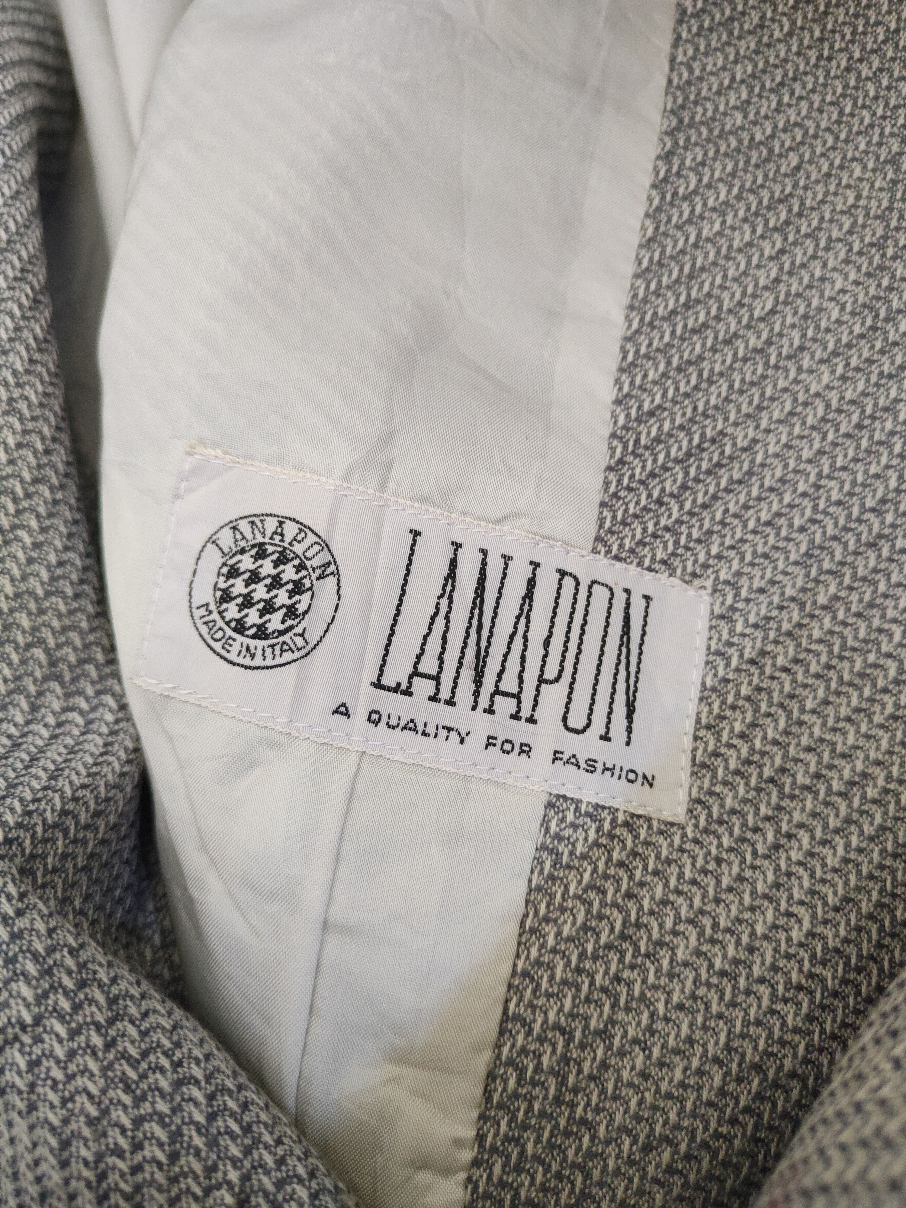 Japanese Brand × Vintage Rare Design 💥 Ava Stone-Lanapon Gray Blazers Size S / US 4 / IT 40 - 12 Thumbnail