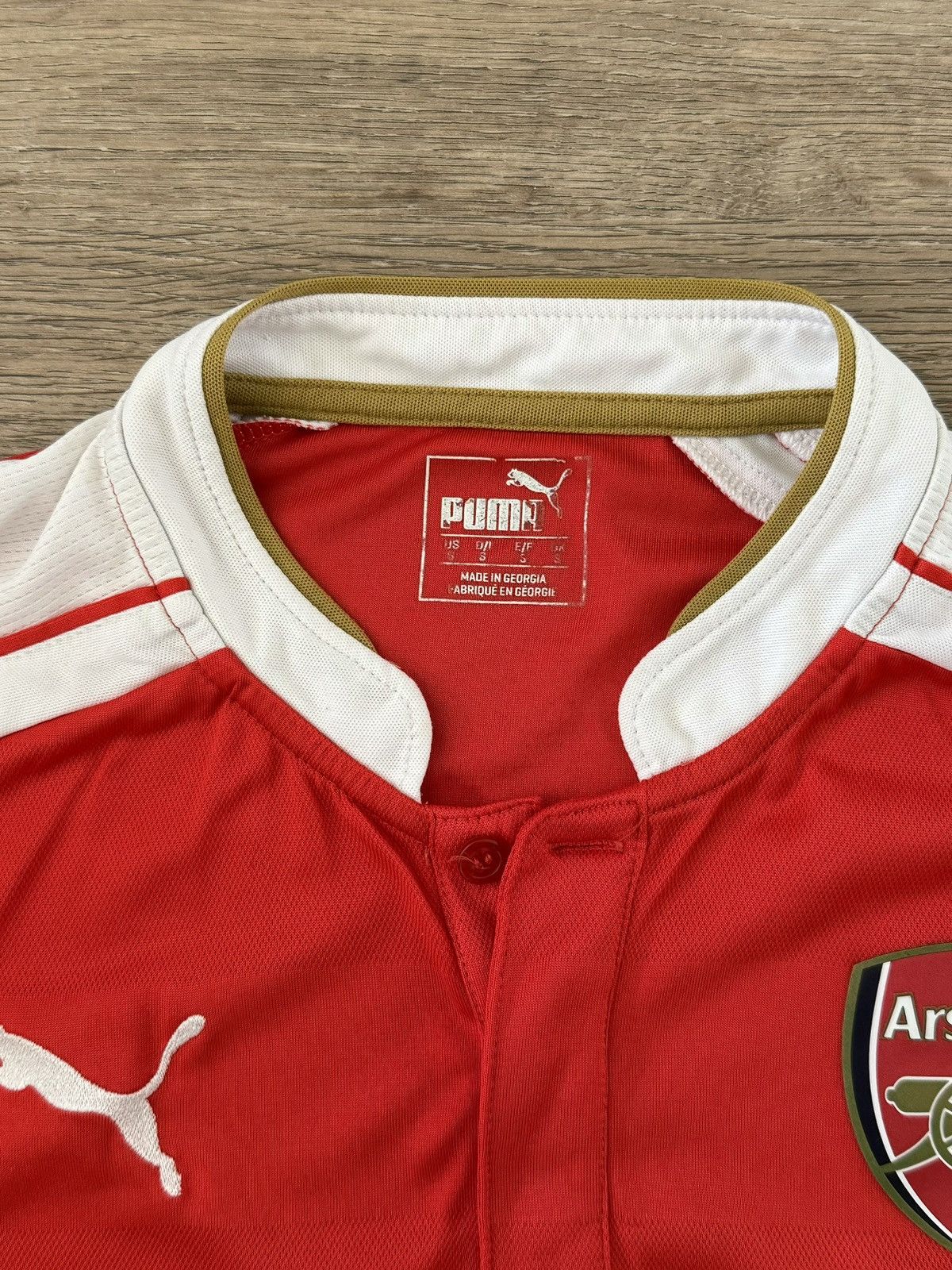 Puma Y2K Puma Arsenal 2015 Soccer Football Jersey Blokecore Size US S / EU 44-46 / 1 - 8 Thumbnail