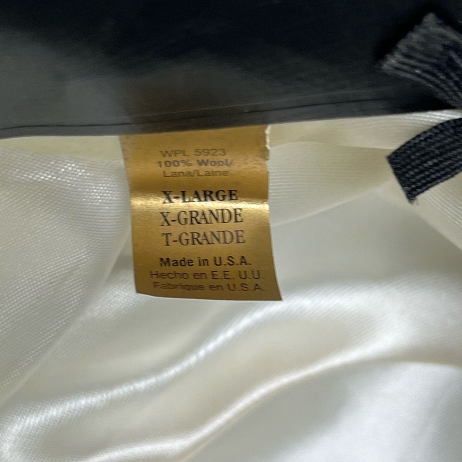 Vintage Derby Hat White 100% Wool Park Royal Supreme Made USA RARE Size ONE SIZE - 8 Thumbnail