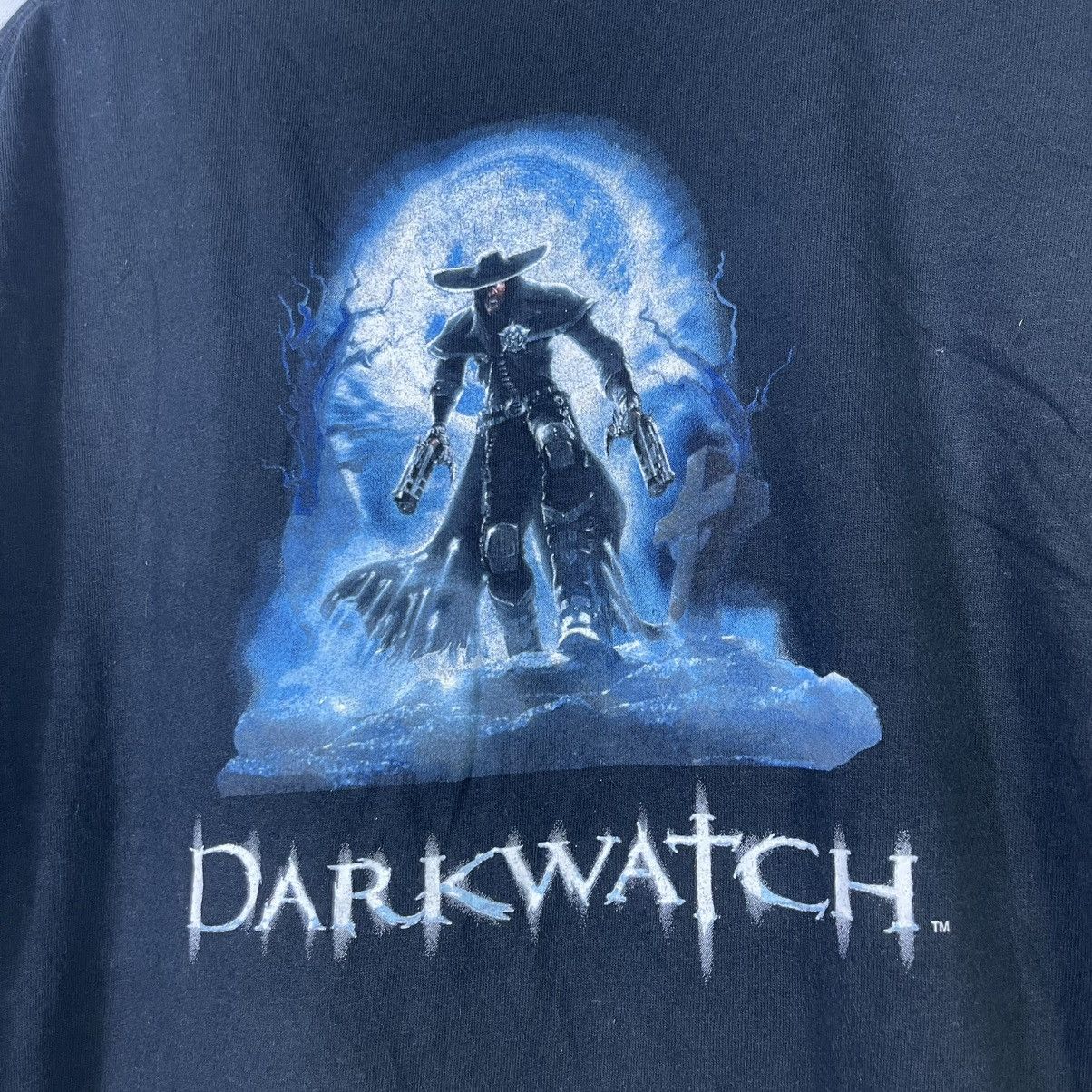 Vintage Vintage Darkwatch Capcom Jericho The Vampire Promo Tshirt Size US XL / EU 56 / 4 - 5 Thumbnail