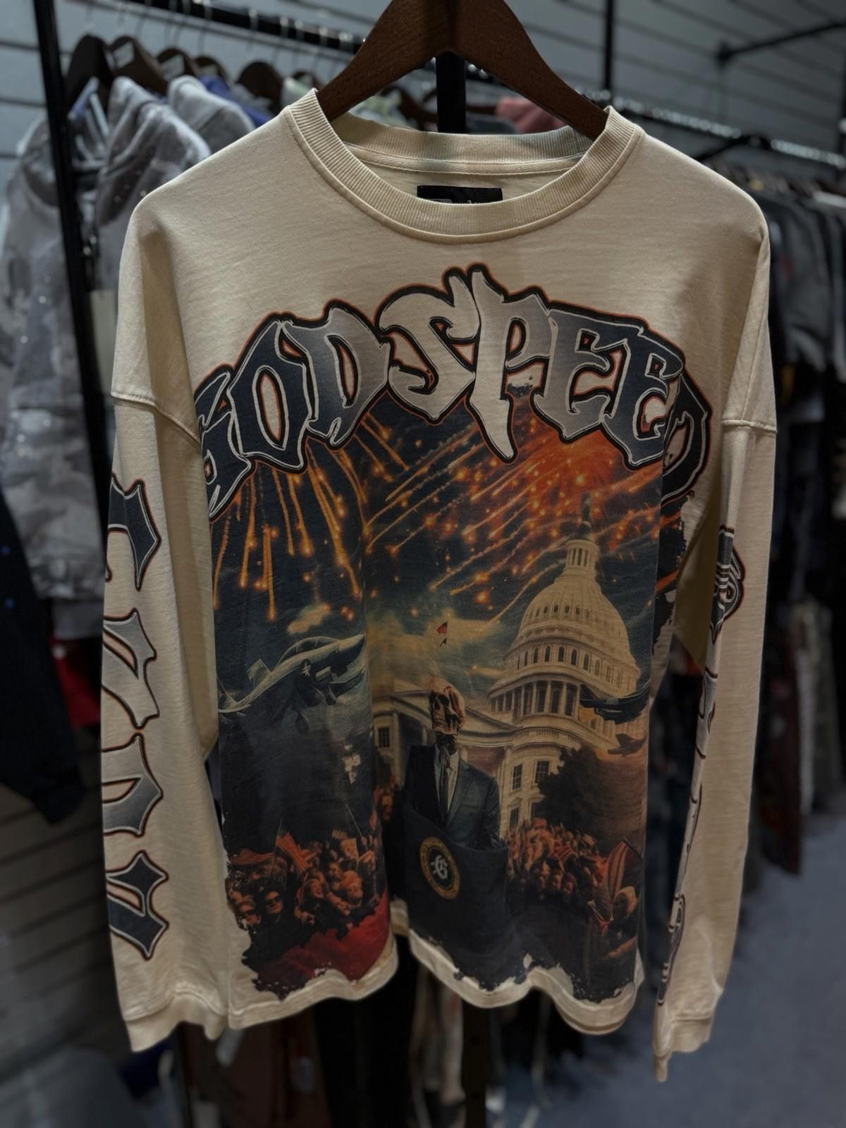 Godspeed Godspeed L/S Tee Shirt Size Medium 100% Authentic Pre Owned Size US M / EU 48-50 / 2 - 2 Thumbnail