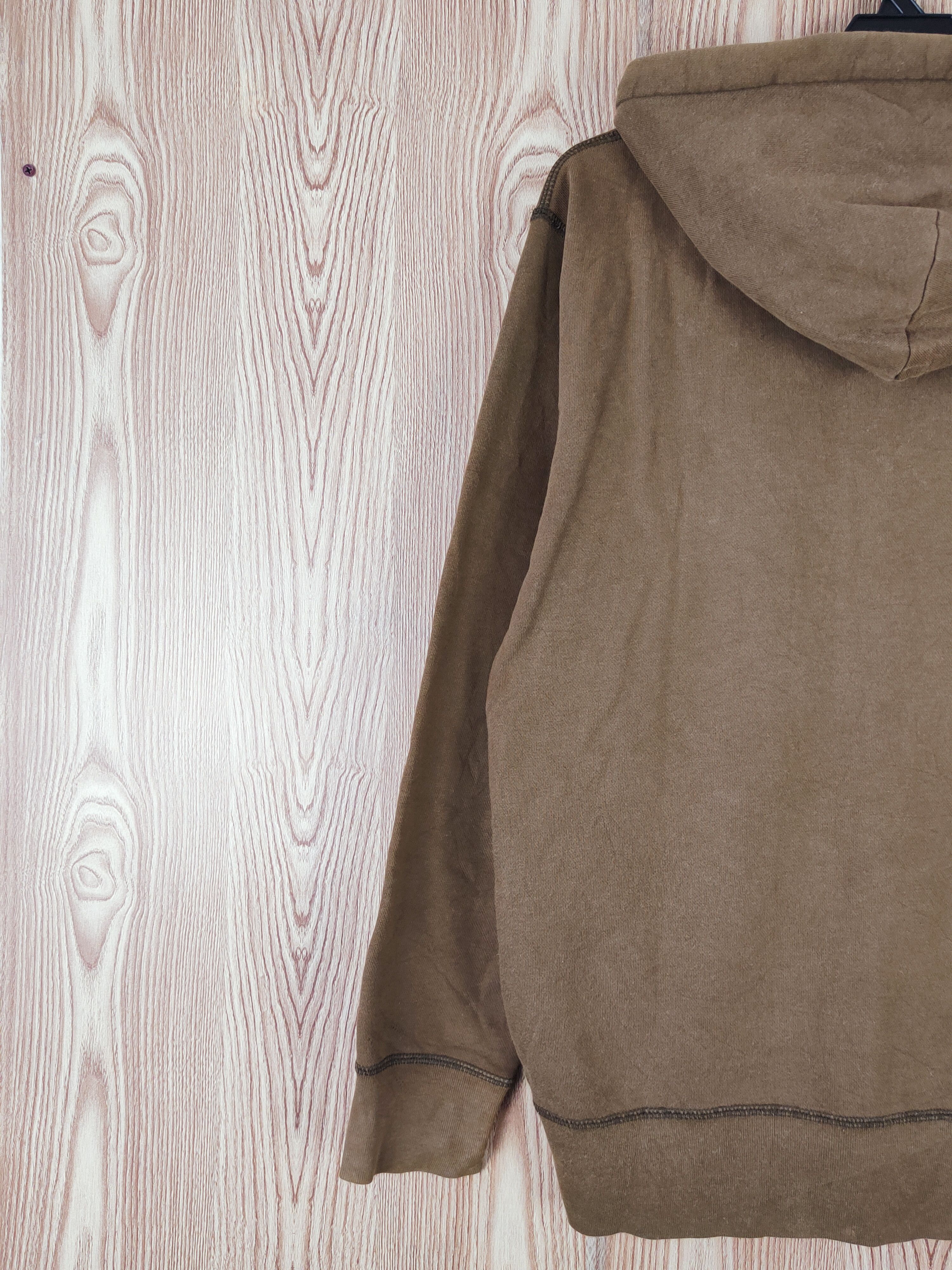 Uniqlo × Vintage Vintage Uniqlo Plain Dark Brown Hoodie Sweaters Size US L / EU 52-54 / 3 - 8 Thumbnail