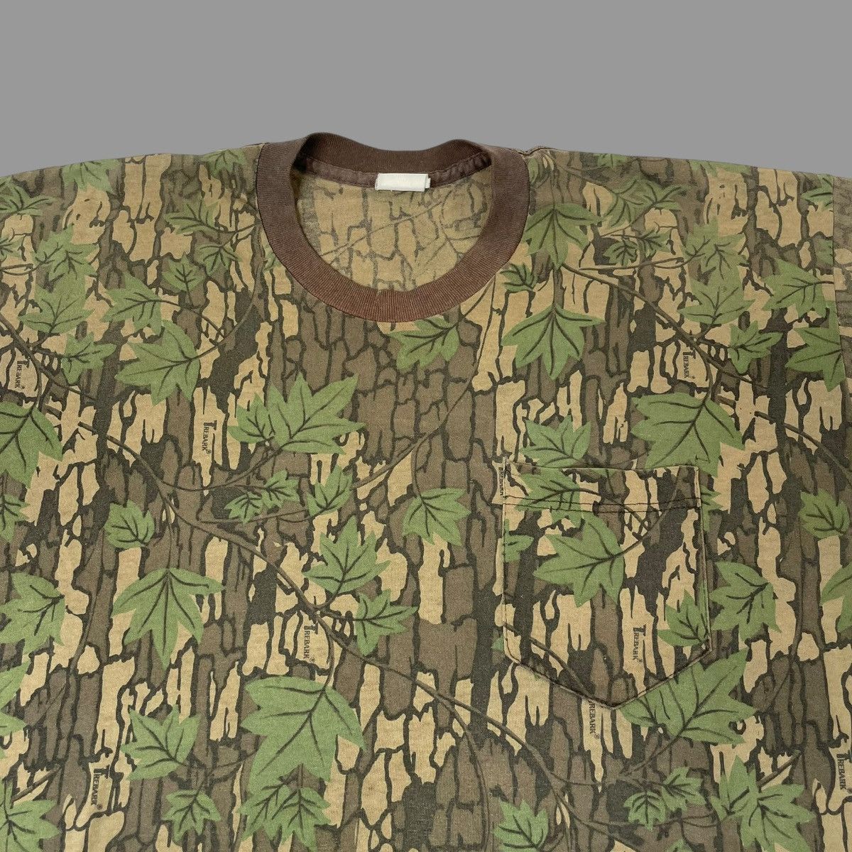 Vintage Vintage 90s single stitch camo t shirt Size US XL / EU 56 / 4 - 3 Thumbnail