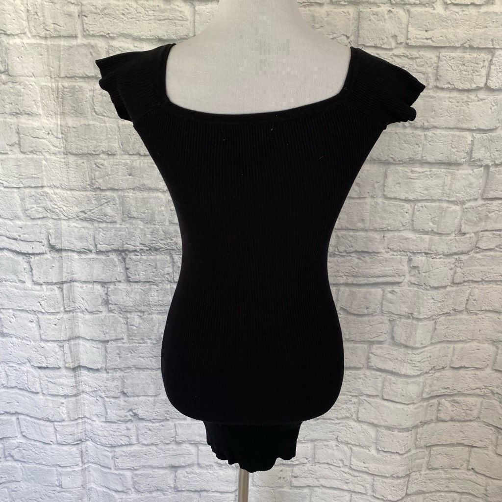 Other Love Tree women M scoopneck ribbed bodycon cap sleeve dress Size M / US 6-8 / IT 42-44 - 5 Thumbnail