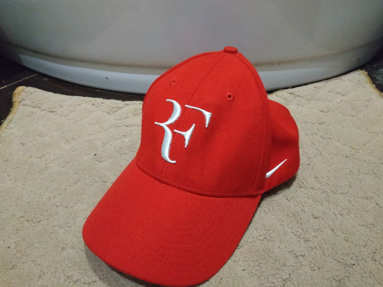 Nike Nike Roger Federer RF Foundation Wool Blend Hat Rare Red Size ONE SIZE - 2 Thumbnail