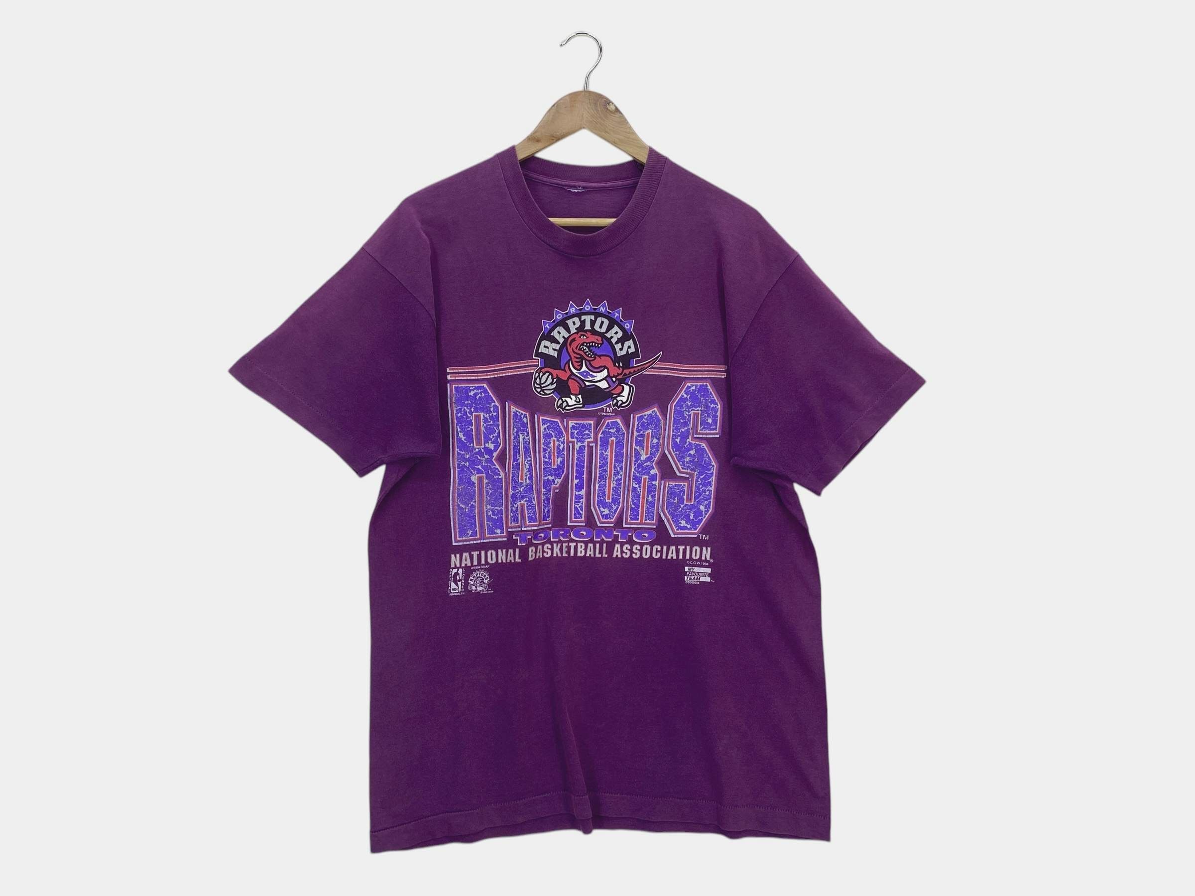 NBA × Vintage Raptors Toronto Basket Ball Team T-shirt Vintage NBA Tshirt Size US S / EU 44-46 / 1 - 1 Thumbnail