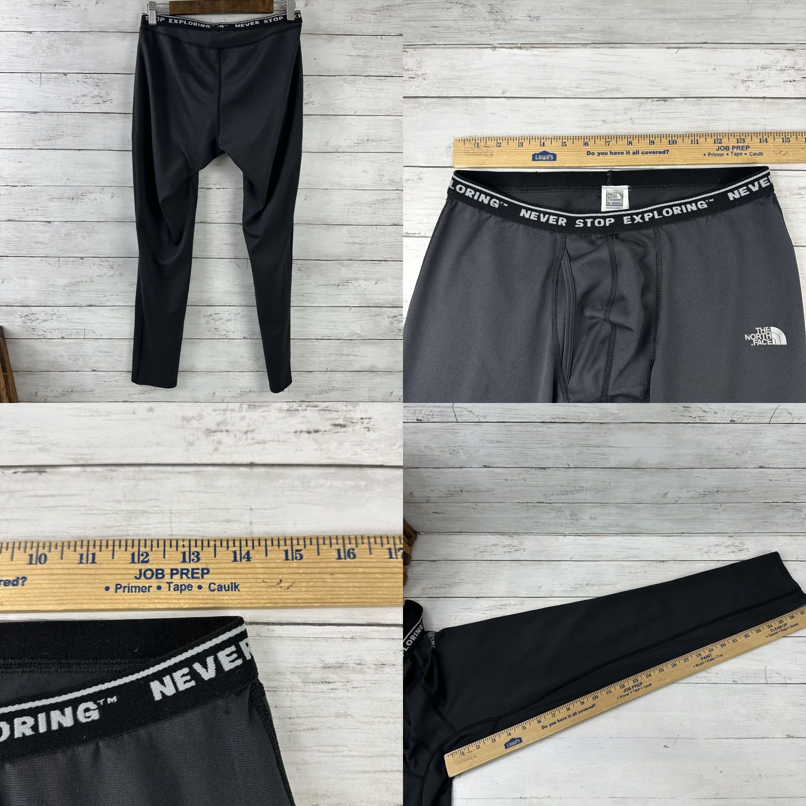 The North Face The North Face Pants Mens Small Black Base Layer Gym Workout Outdoors Leggings Size US 29 - 8 Thumbnail
