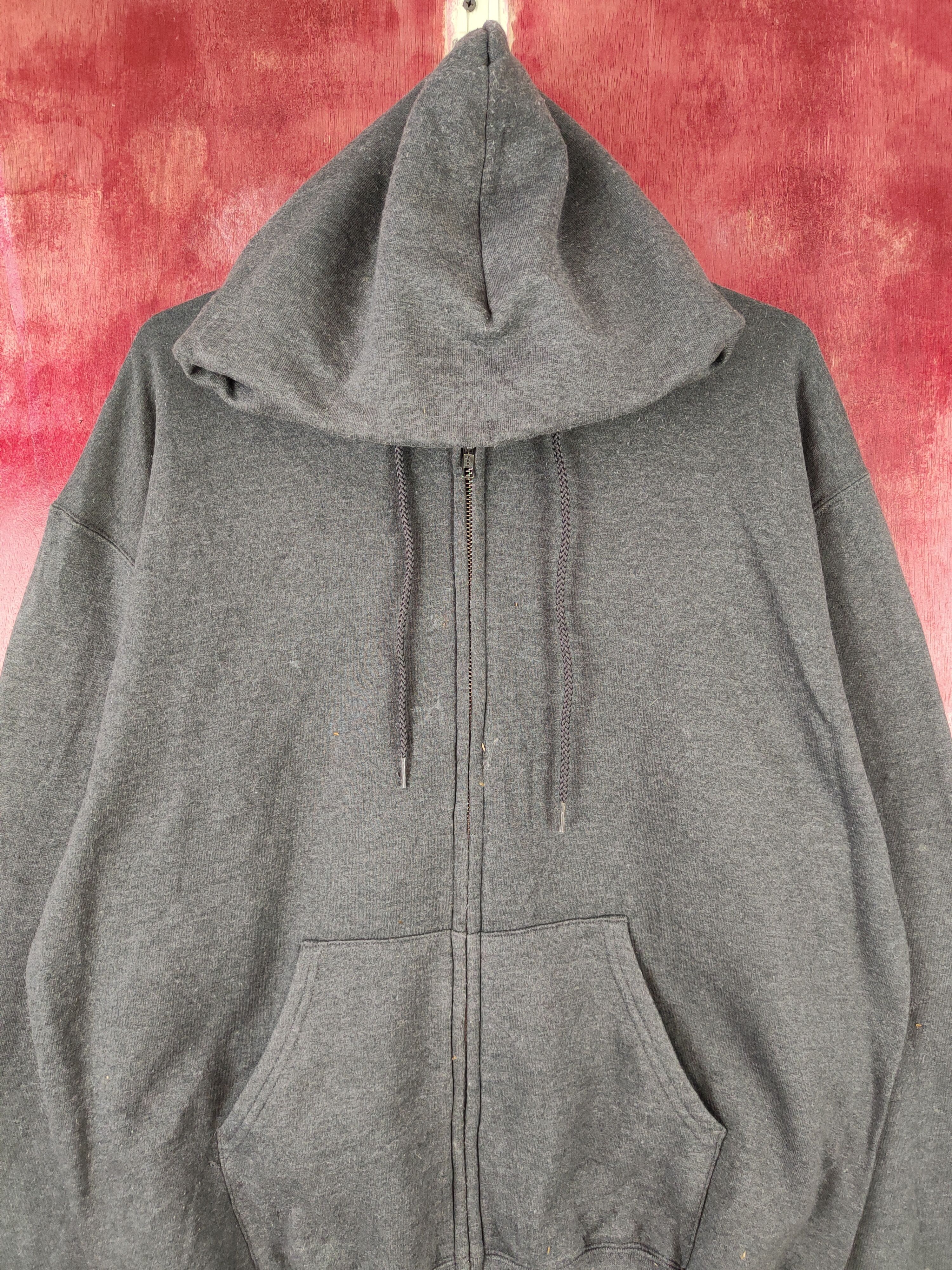 Champion Champion Dark Gray faded Hoodie Sweatshirts #S2134 Size US M / EU 48-50 / 2 - 2 Thumbnail