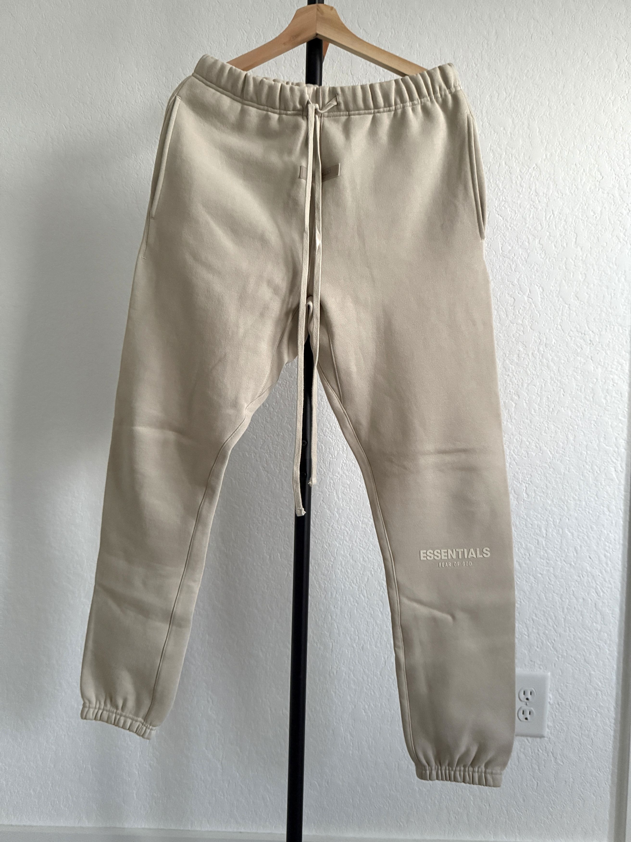 Essentials × Fear of God Fear of God Essentials wheat sweatpants 