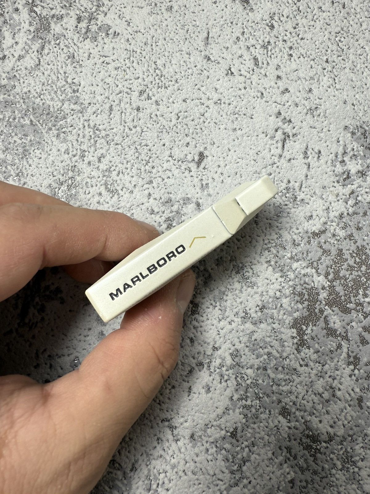 Marlboro Y2K ELEGANCE MARLBORO GEOMETRIC METAL PUNK ROCK LIGHTER Size ONE SIZE - 7 Thumbnail