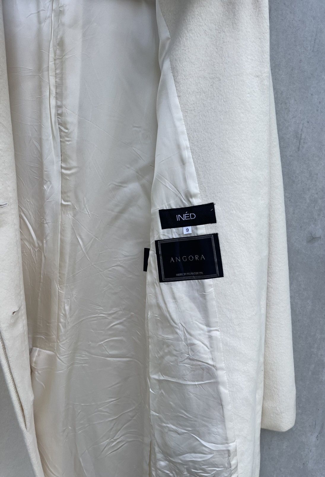 Yohji Yamamoto INED X ANGORA YOHJI YAMAMOTO WOMEN'S WOOL COAT/JACKET Size S / US 4 / IT 40 - 7 Thumbnail