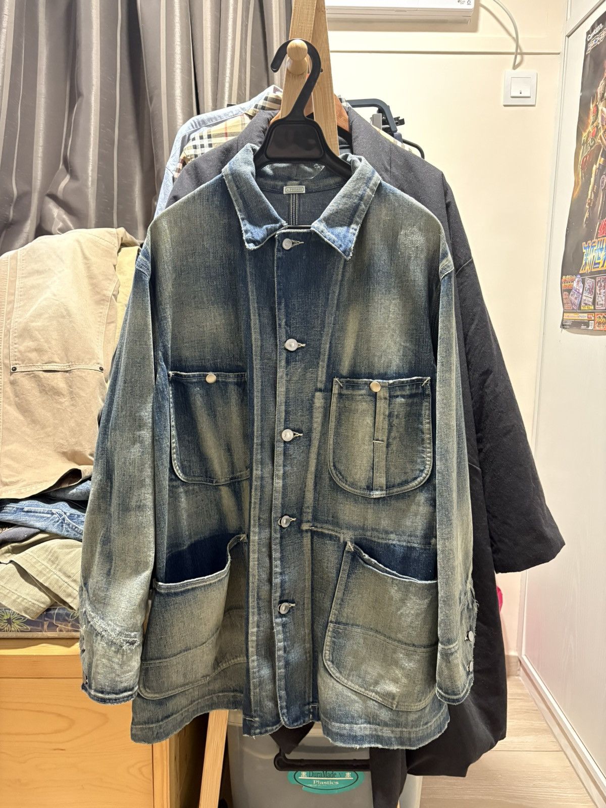 A.PRESSE A.PRESSE 2025 STYLE1 VINTAGE COVERALL JACKET Size US S / EU 44-46 / 1 - 9 Thumbnail