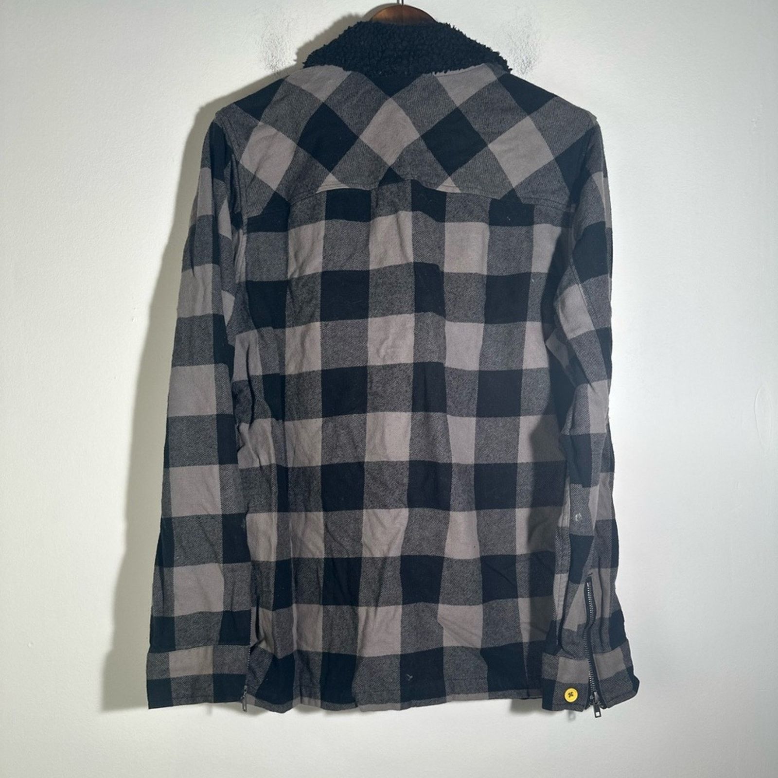 Hot Topic Hot Topic Plaid Zip-Up Jacket with Cozy Collar Size US L / EU 52-54 / 3 - 4 Thumbnail