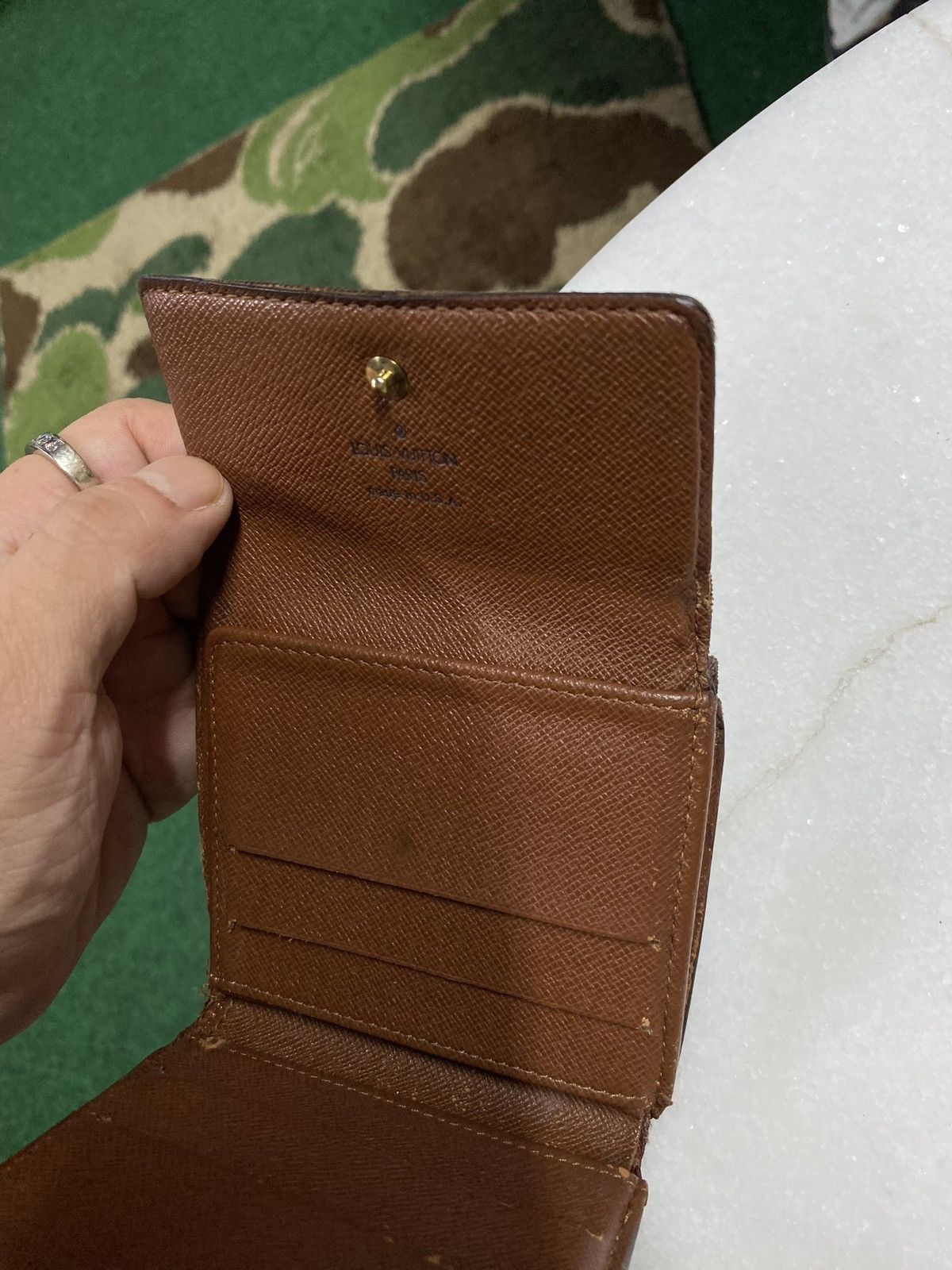 Louis Vuitton Louis Vuitton Brown Monogram Wallet Women’s Card Holder Size ONE SIZE - 4 Thumbnail