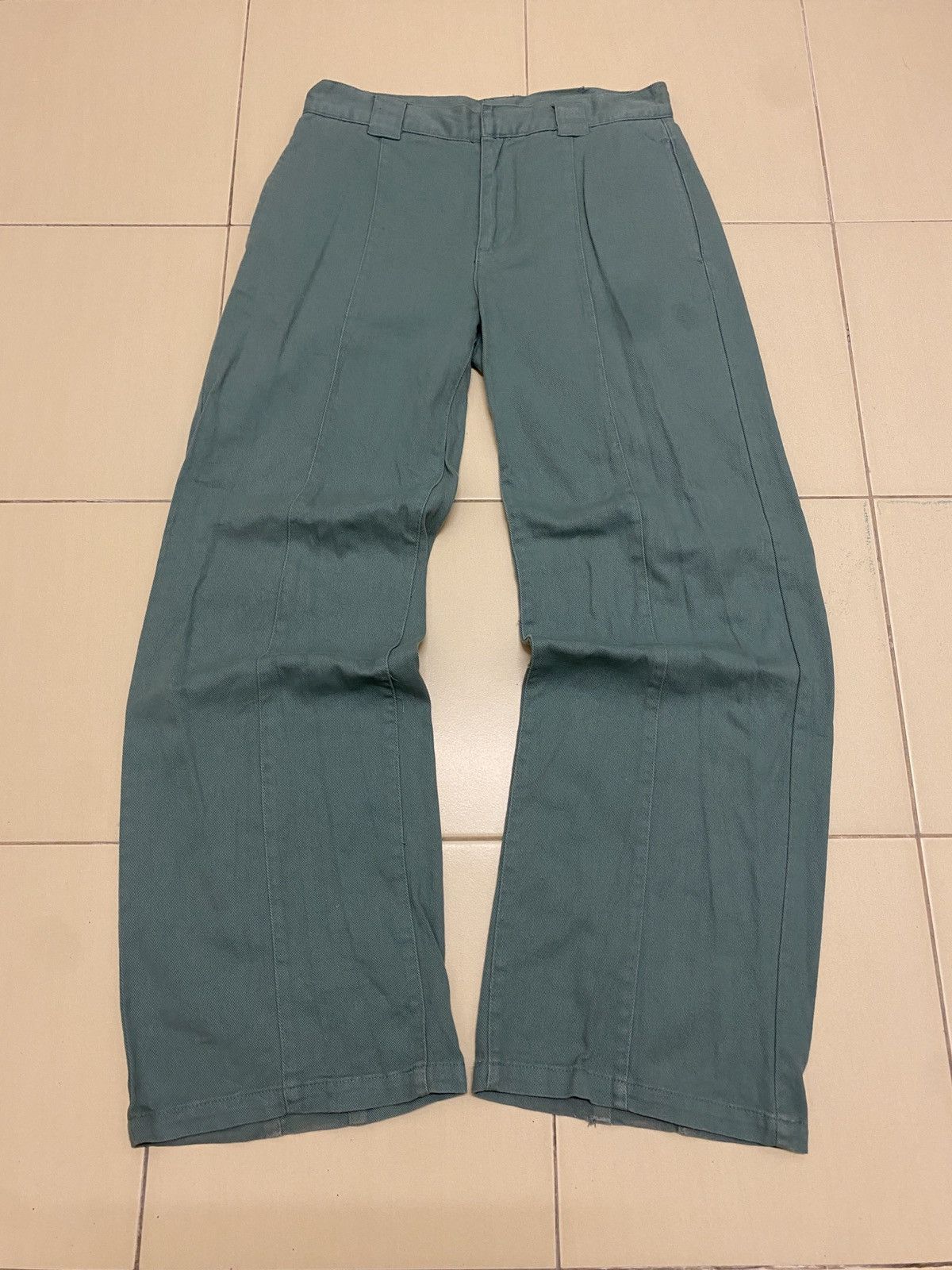 Japanese Brand × X-Girl X-girl Baggy Bondage Zipper Pants Size 30" / US 8 / IT 44 - 3 Thumbnail