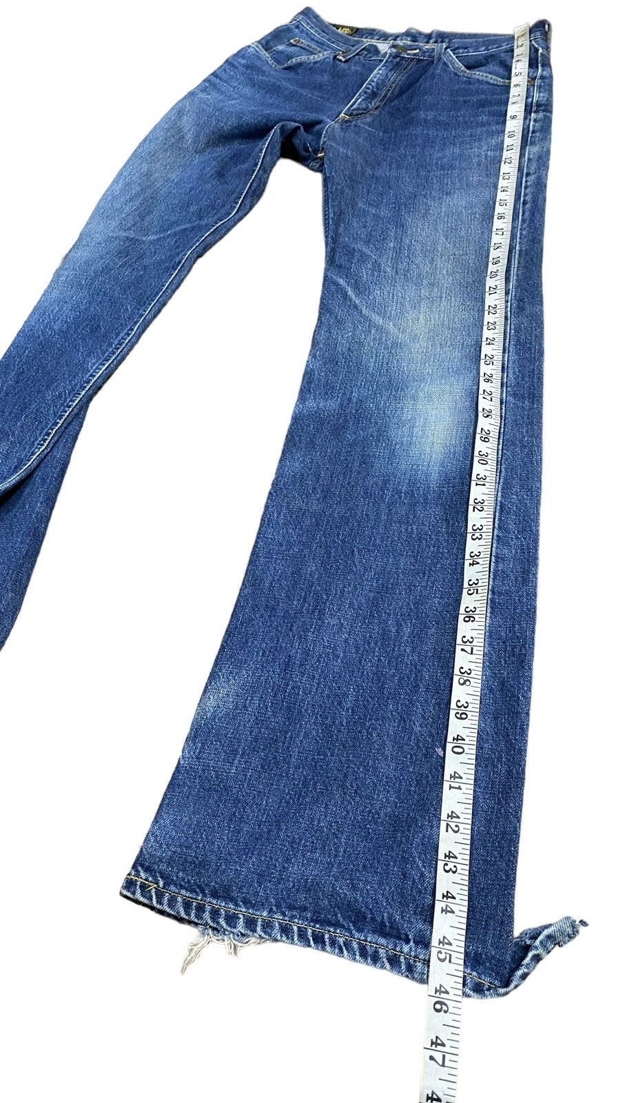 Lee Vintage Lee Boot Cut Flare Distressed Jeans W30” Size US 30 / EU 46 - 18 Thumbnail