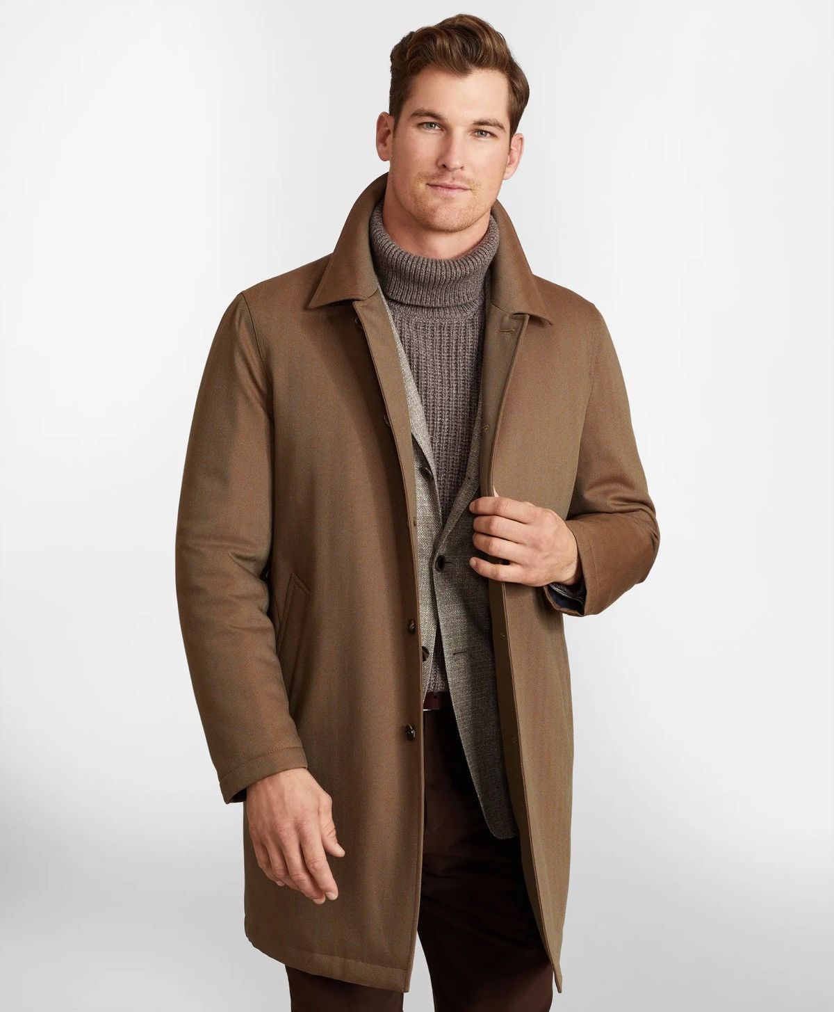 Brooks Brothers Mens coat Brooks Brothers Loro Piana Size US XXL / EU 58 / 5 - 13 Thumbnail