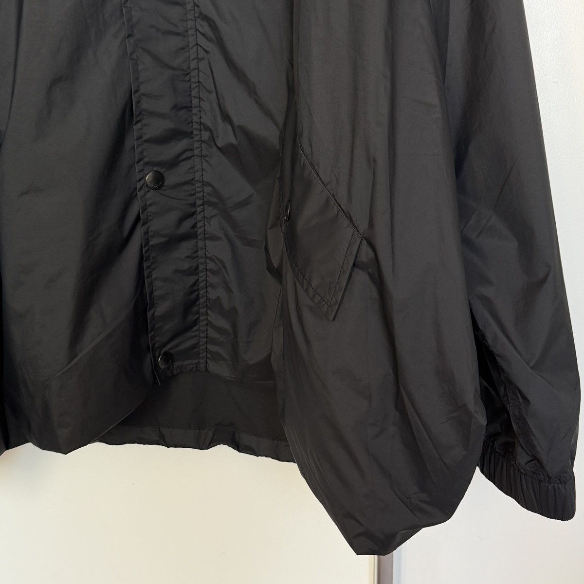 Balenciaga Balenciaga Oversized Windbreaker Jacket, Black Nylon, Size S Size US S / EU 44-46 / 1 - 6 Thumbnail