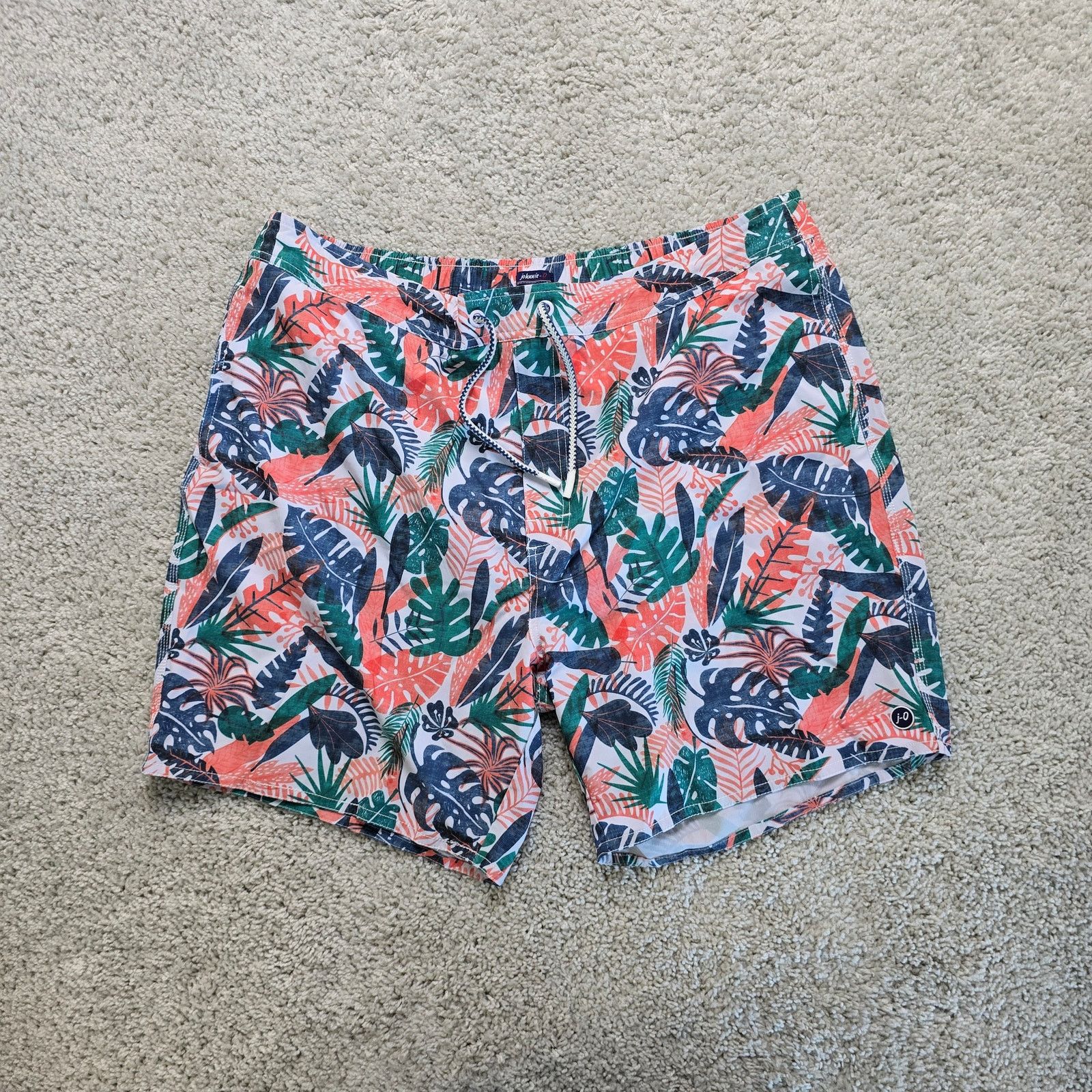 johnnie-O Johnnie-O Boardshorts Swim Trunks Mens Size XXL 2XL USA Y2K Size US 35 - 1 Thumbnail