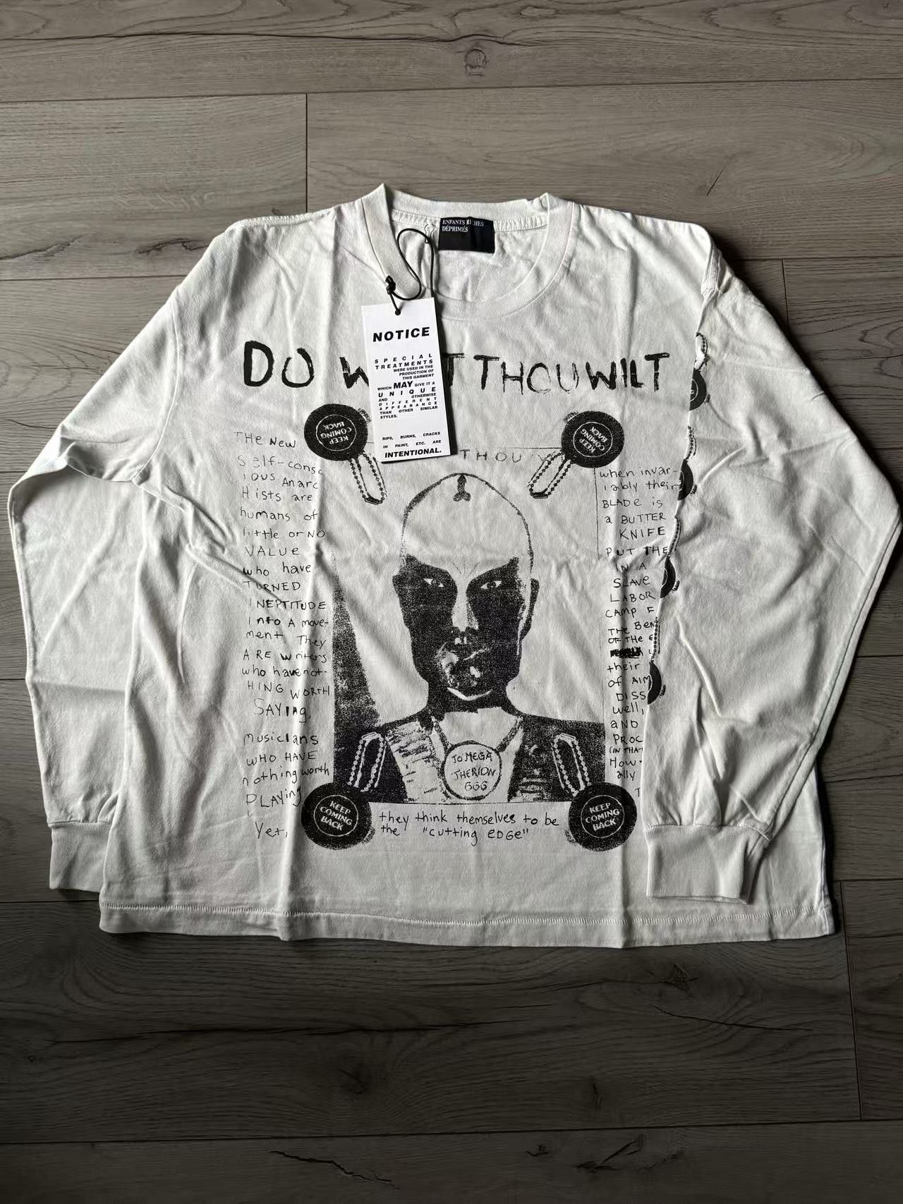 Enfants Riches Deprimes Enfants Riches Deprimes ERD Do What Thou Wilt Size US XL / EU 56 / 4 - 2 Thumbnail