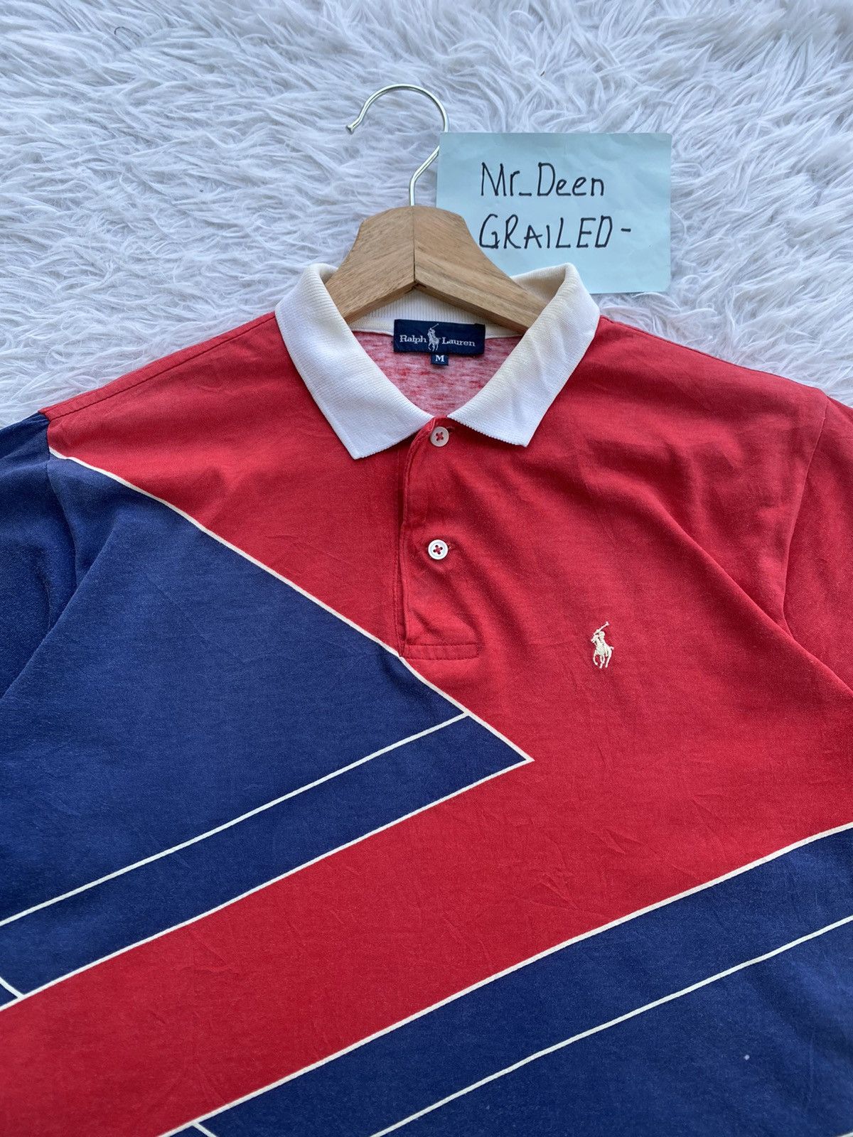 Ralph Lauren Rare Vintage 90s Ralph Lauren Polo Shirt Size US M / EU 48-50 / 2 - 5 Thumbnail