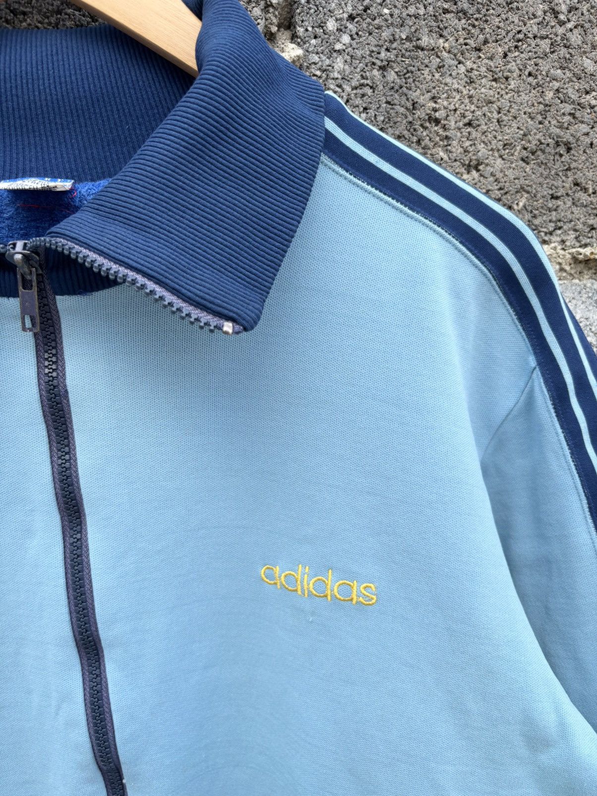 Adidas Vintage 60s 70s Adidas Zip Tracksuit Jacket Size US M / EU 48-50 / 2 - 9 Thumbnail