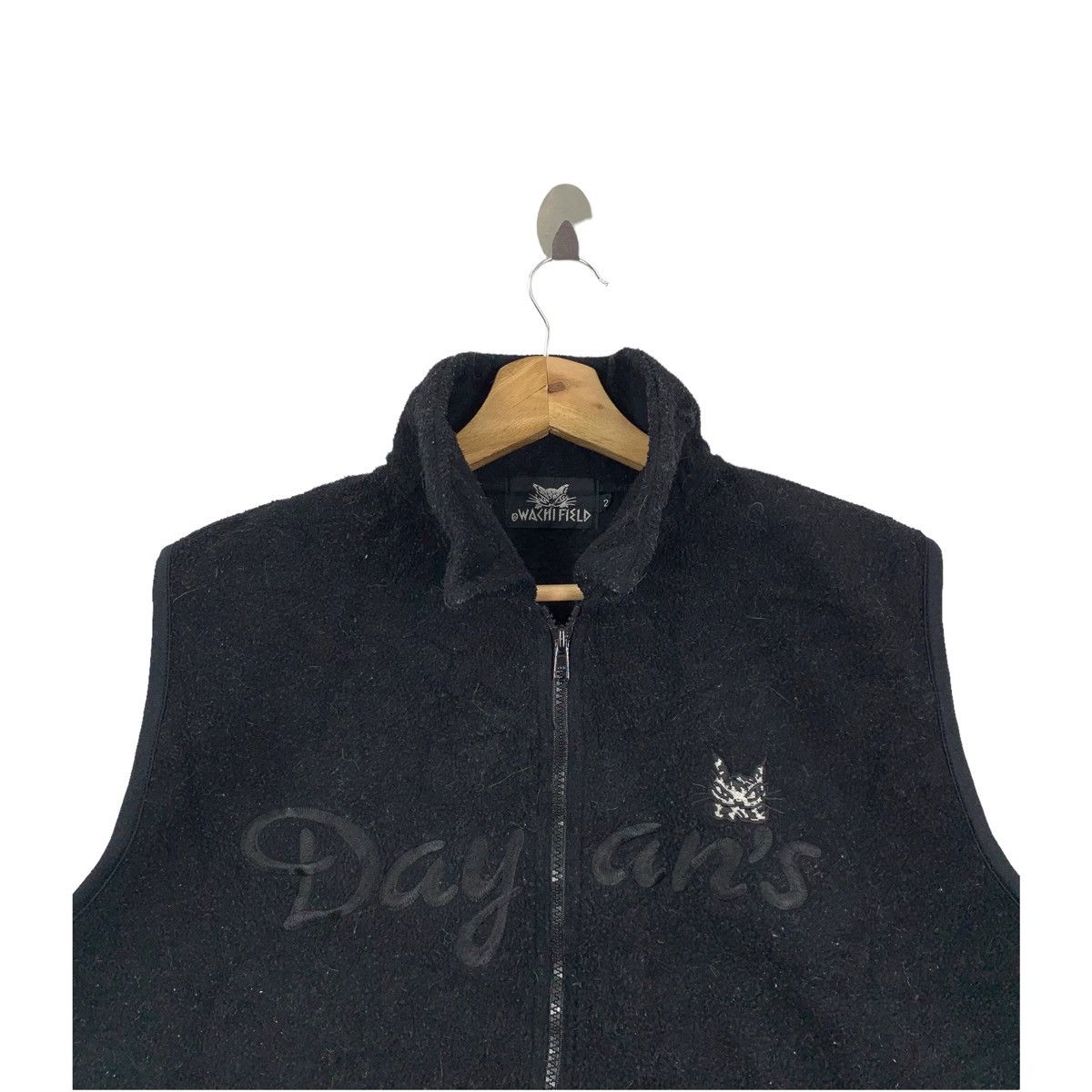 Japanese Brand × Vintage Vintage WACHI FIELD Day An’s Japanese Fleece Vest Jacket Size US XL / EU 56 / 4 - 4 Thumbnail