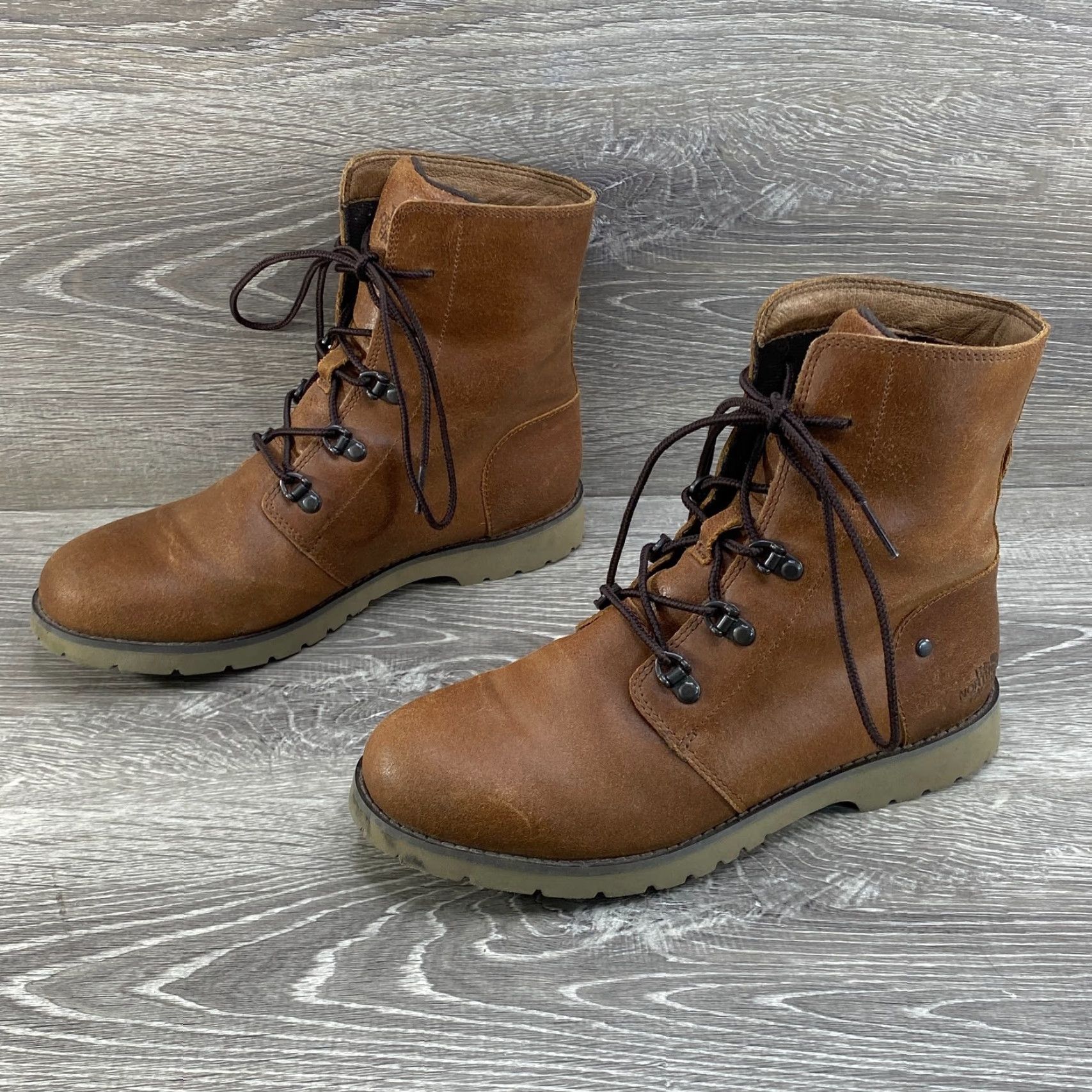 The North Face The North Face Ballard Lace II Boots Women’s 7 Brown Nubuck Leather Mid-Calf High Top Boots Size S / US 4 / IT 40 - 5 Thumbnail