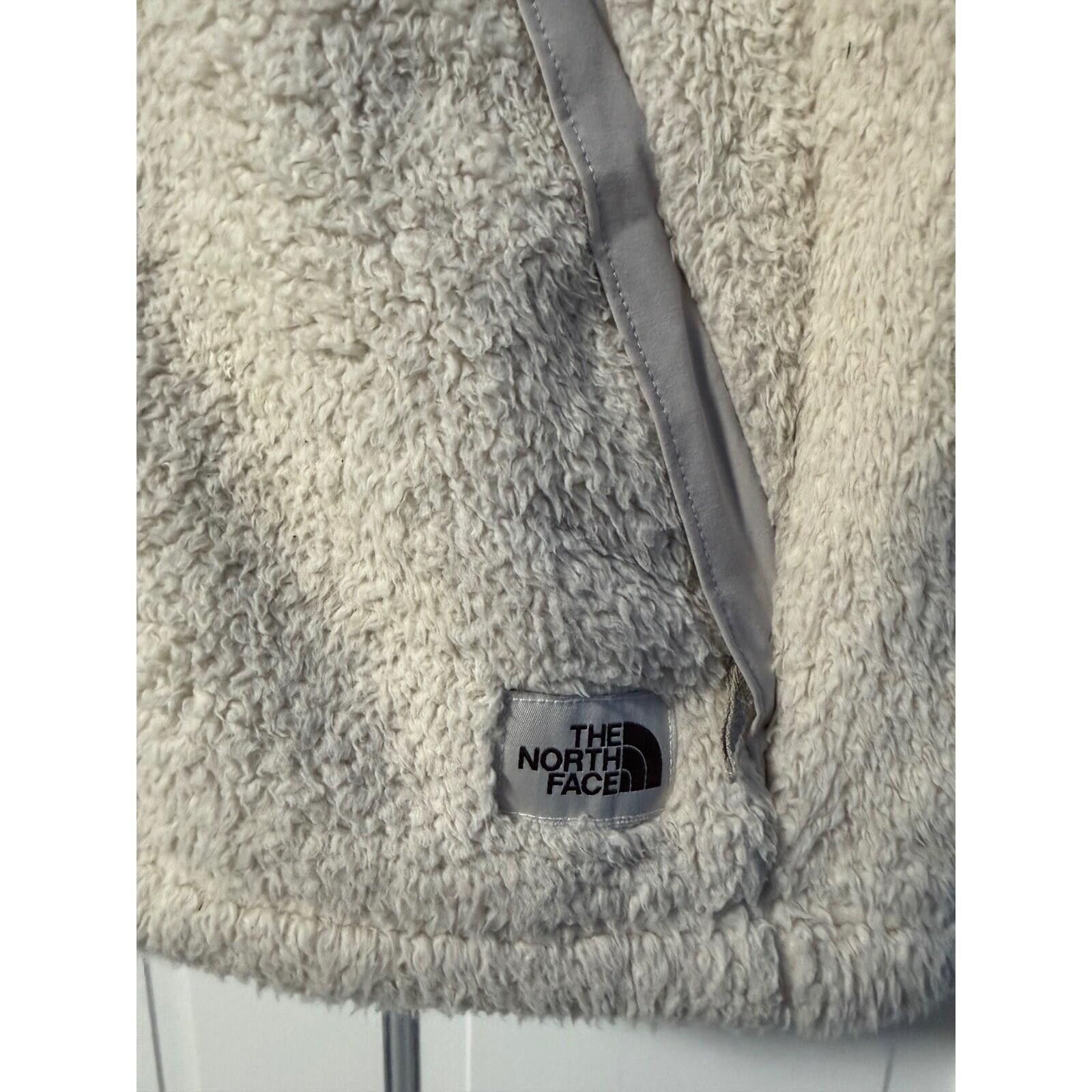 The North Face The North Face Fleece Vest Womens XL Cream Sherpa Zip Up Size XL / US 12-14 / IT 48-50 - 4 Thumbnail