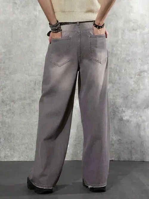 Jean Hayakawa x Eno Washed Loose Fit 90s Jeans Y2k Size US 33 - 4 Thumbnail