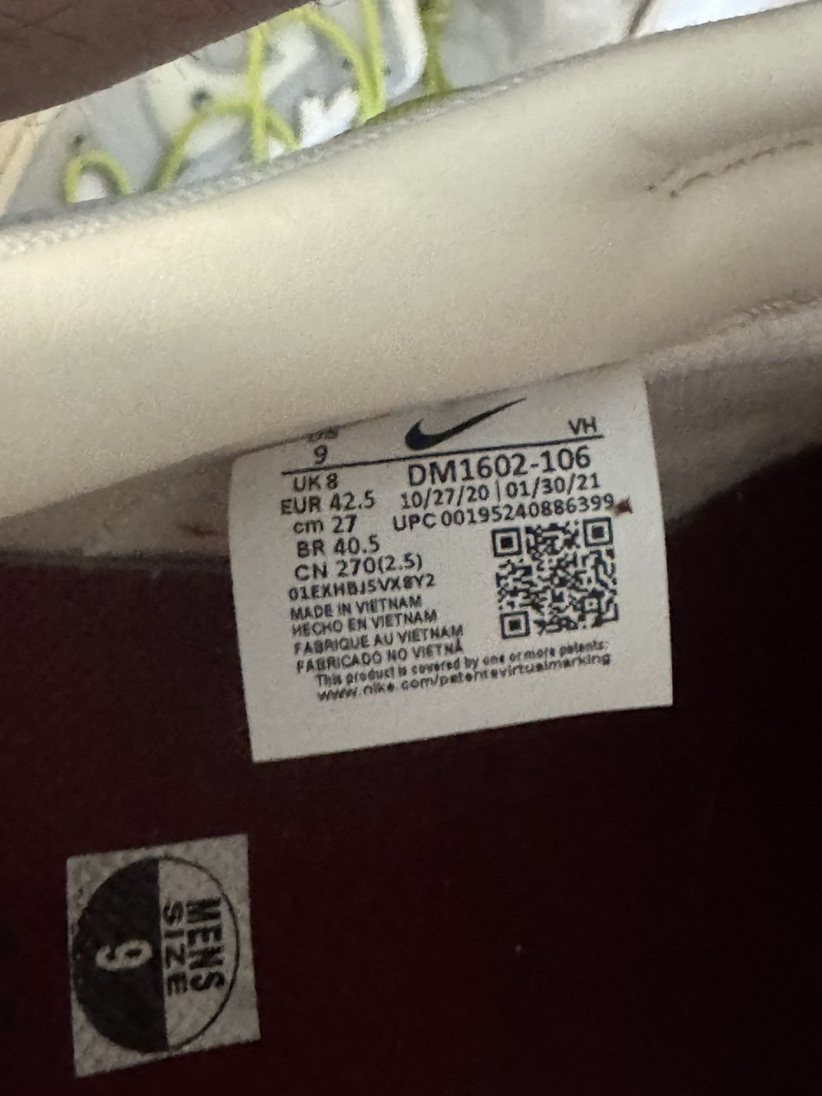 Nike Dunk Low Off-White Lot 8