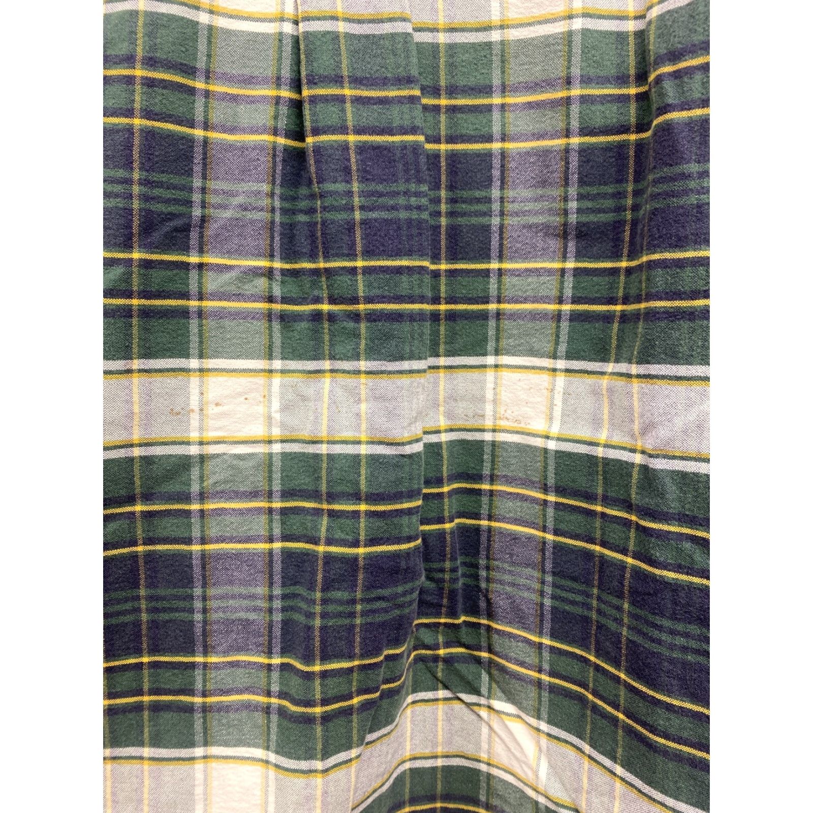 Guess VINTAGE Guess Button-Down Shirt XL Men Green Plaid 90s USA Mens Size US XL / EU 56 / 4 - 4 Thumbnail