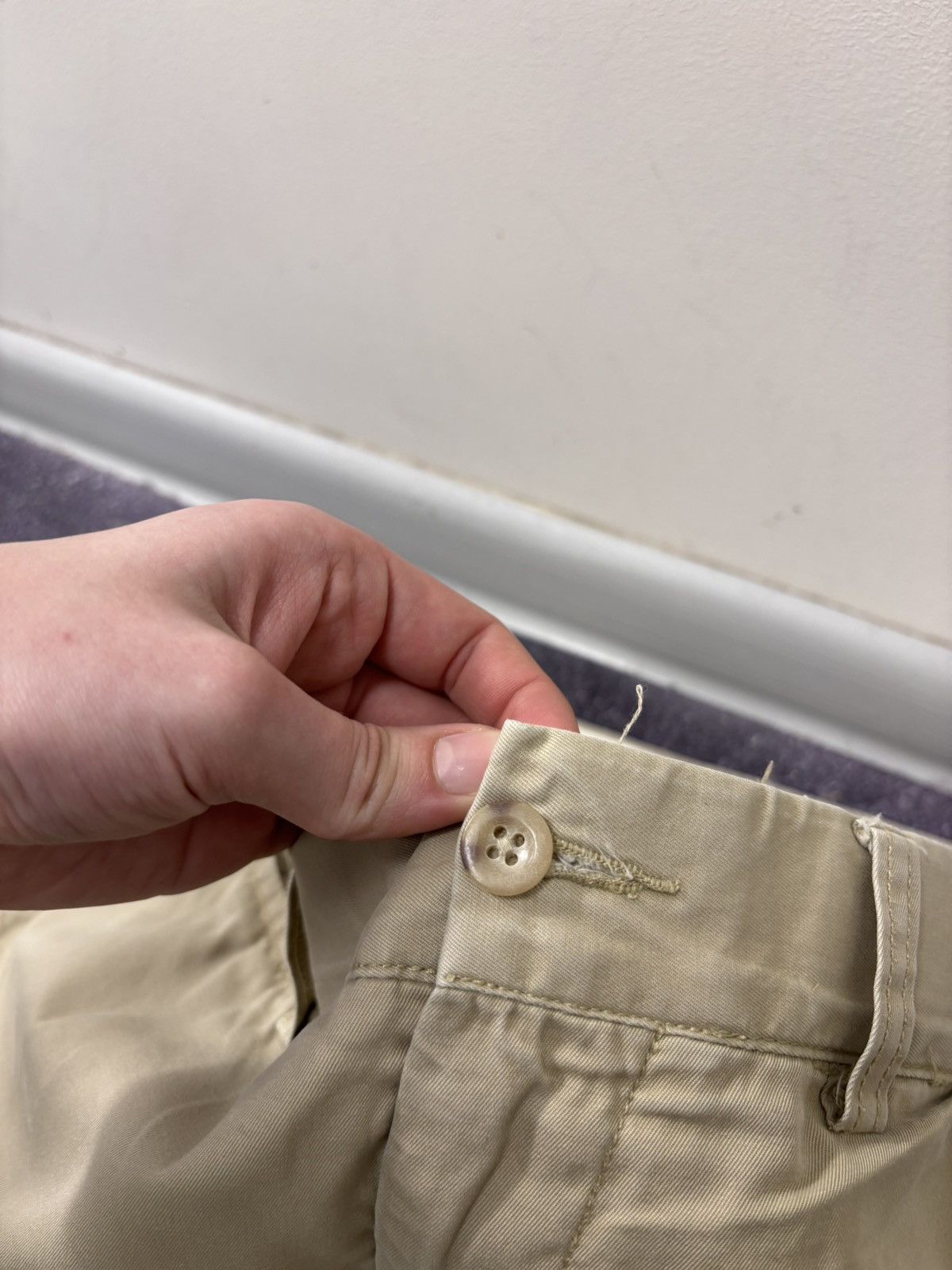 Polo Ralph Lauren Vintage Polo Ralph Lauren Men’s Beige Chino Pants Trousers Size US 34 / EU 50 - 9 Thumbnail