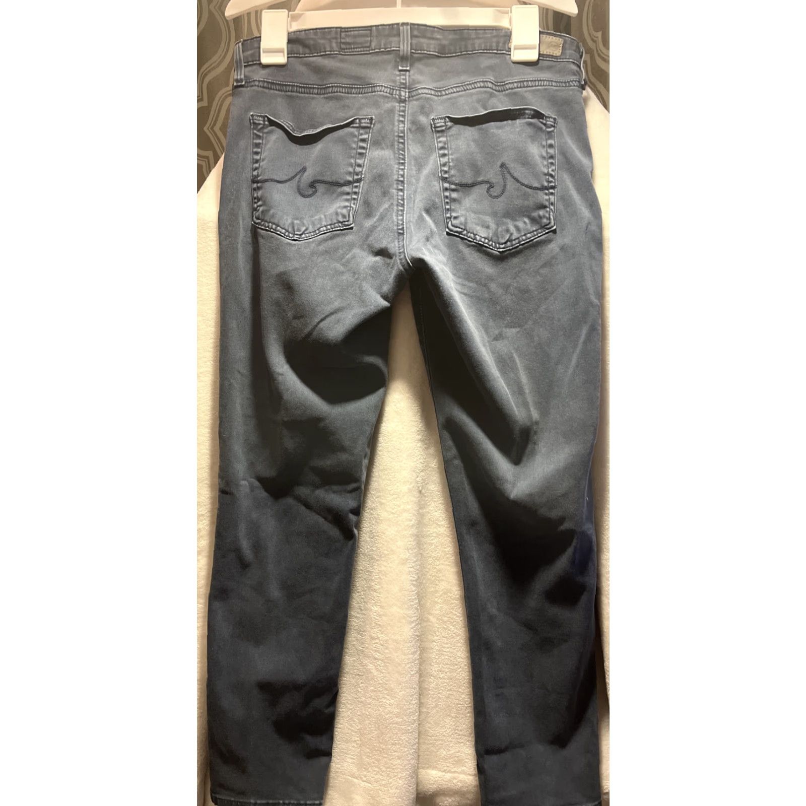 Vintage Adriano Goldschmied the Prima Crop cigarette crop 27 Women Jeans Gray Cigarette Crop Crop 60% cotton 30% modal 8% polyester Size ONE SIZE - 3 Thumbnail