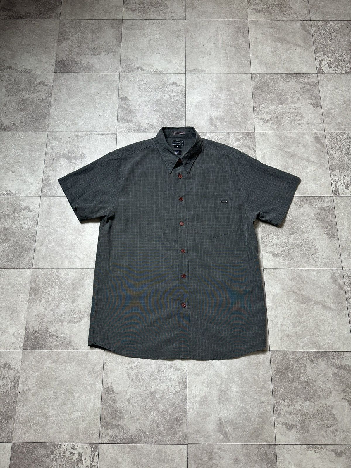 Oakley × Vintage Vintage Oakley Metal Logo Pockets Shirt Shirt Sleeve Sz M Size US M / EU 48-50 / 2 - 1 Thumbnail
