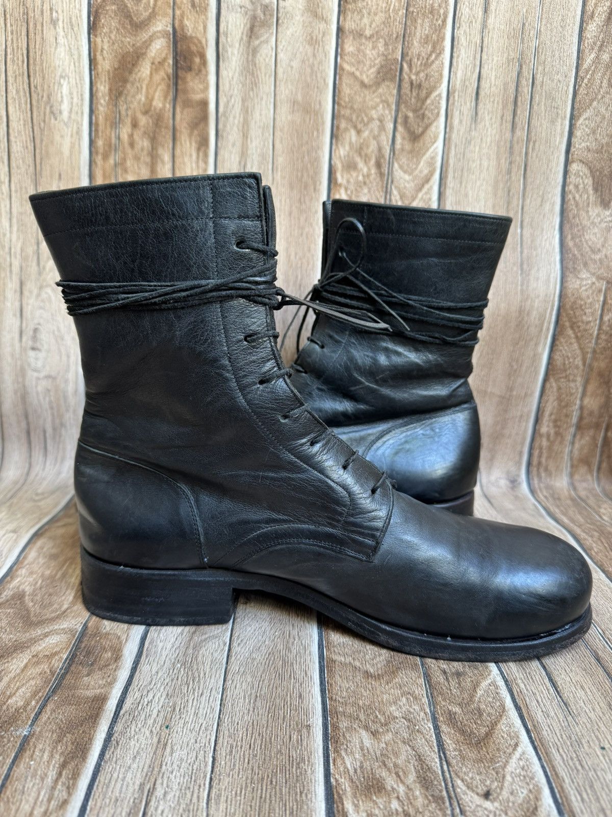 Dimissianos & Miller lace up horse leather boots Size US 6.5 / EU 39-40 - 6 Thumbnail