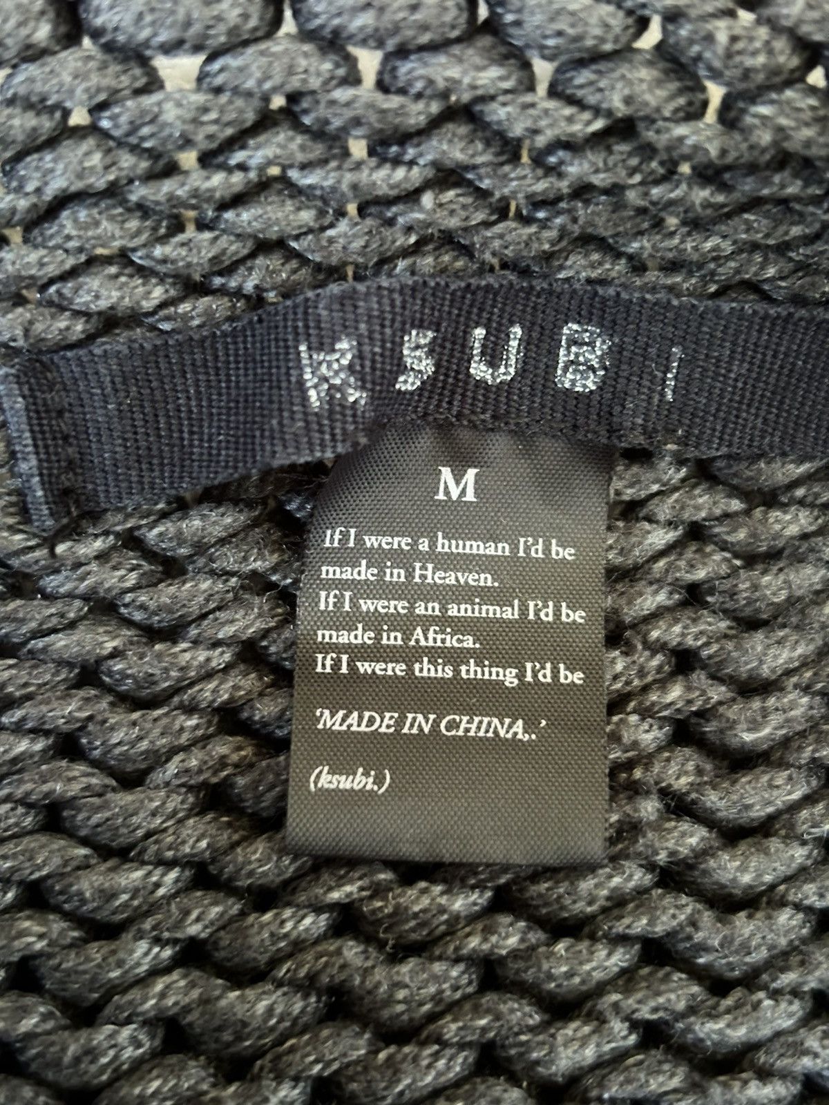 Ksubi Archive Ksubi Oversized Distressed Sweater Kurt Cobain style Size US L / EU 52-54 / 3 - 10 Thumbnail